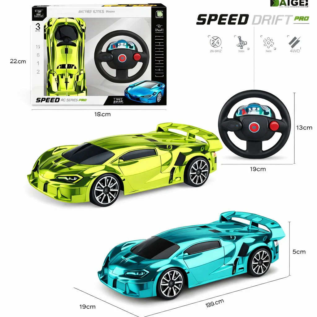 1:20 Scale 2 - Channel Remote Control Car