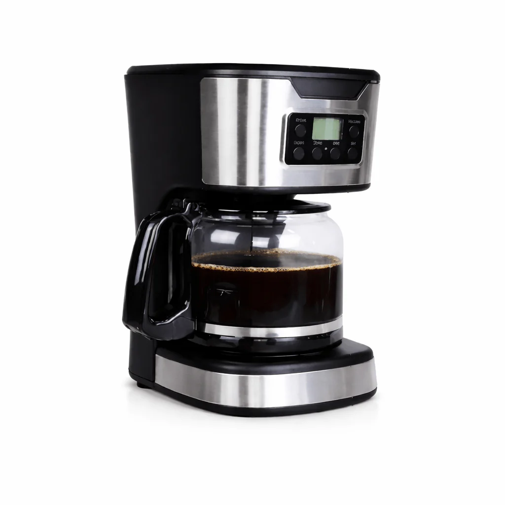 12-Cup Digital Coffee Maker – 1.8L Capacity