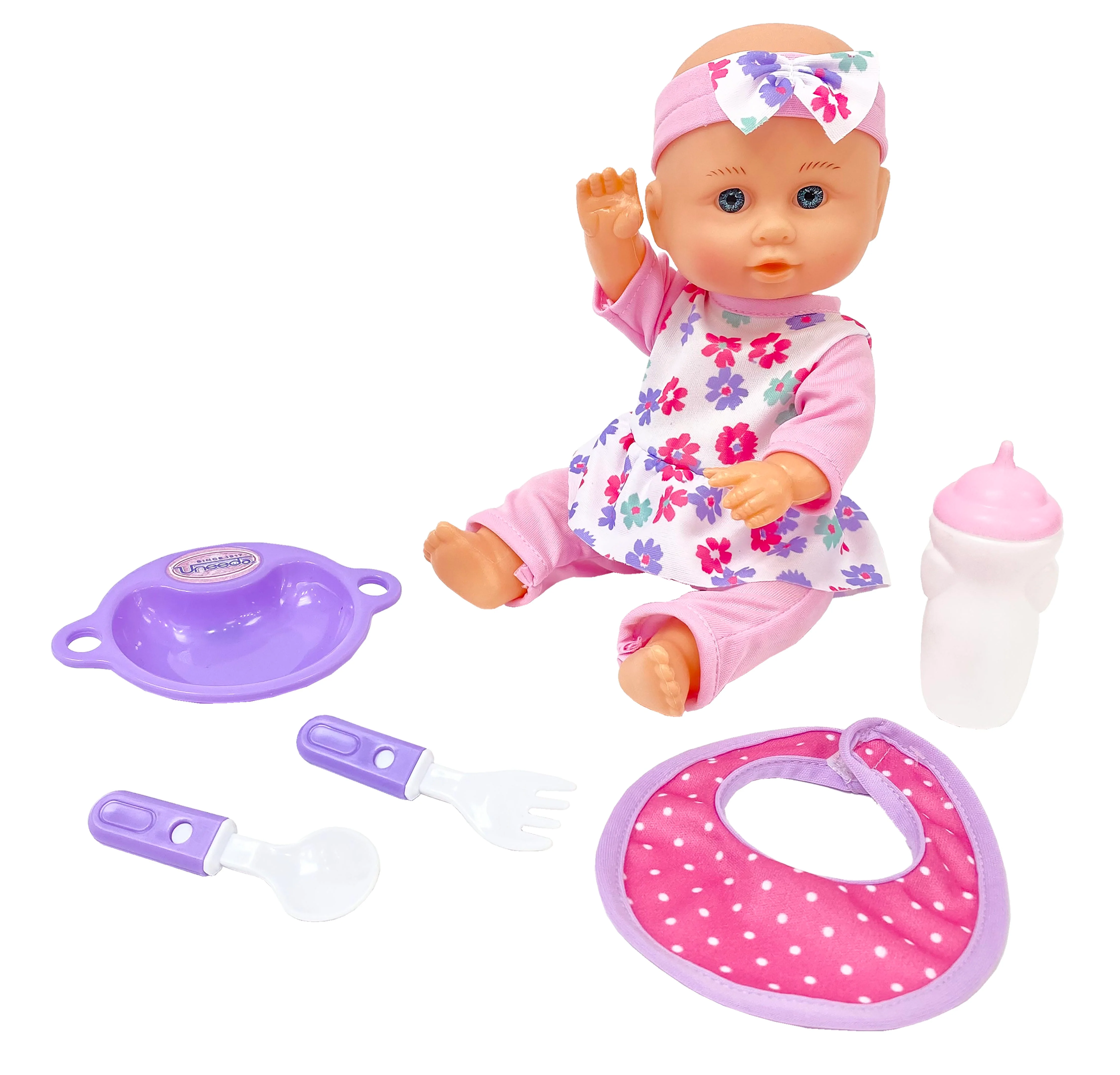12" Doll Set – Complete Baby Care Playset - Image 6