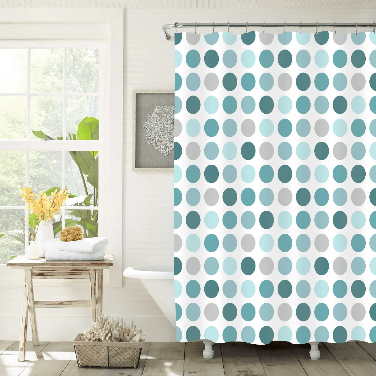 14-Piece Printed Bathroom Set | Assorted Patterns - Image 3