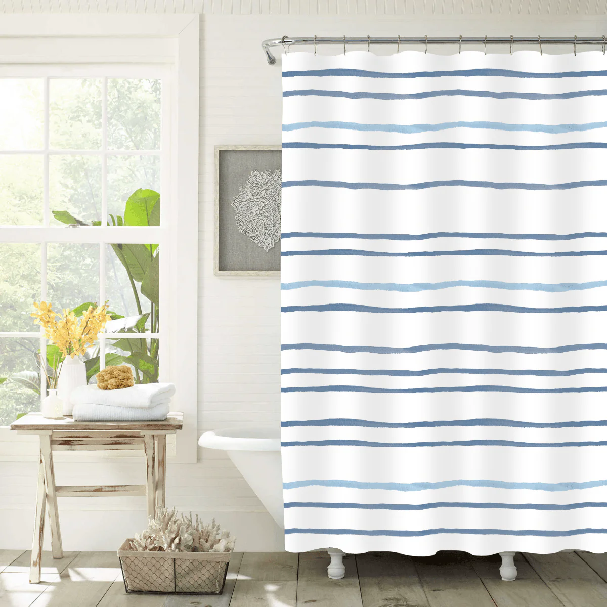 14-Piece Printed Bathroom Set | Assorted Patterns - Image 4