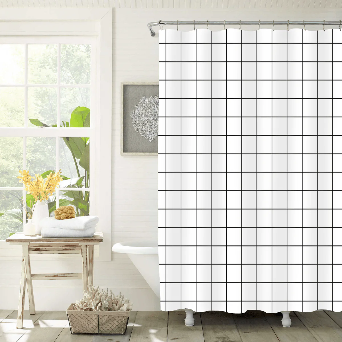 14-Piece Printed Bathroom Set | Assorted Patterns - Image 5