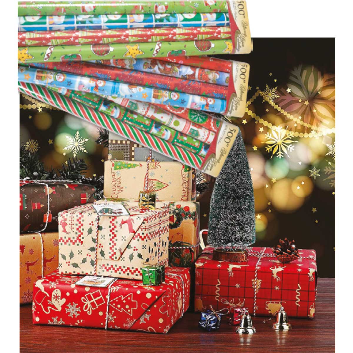 17 Pc Gift Wrap Kit