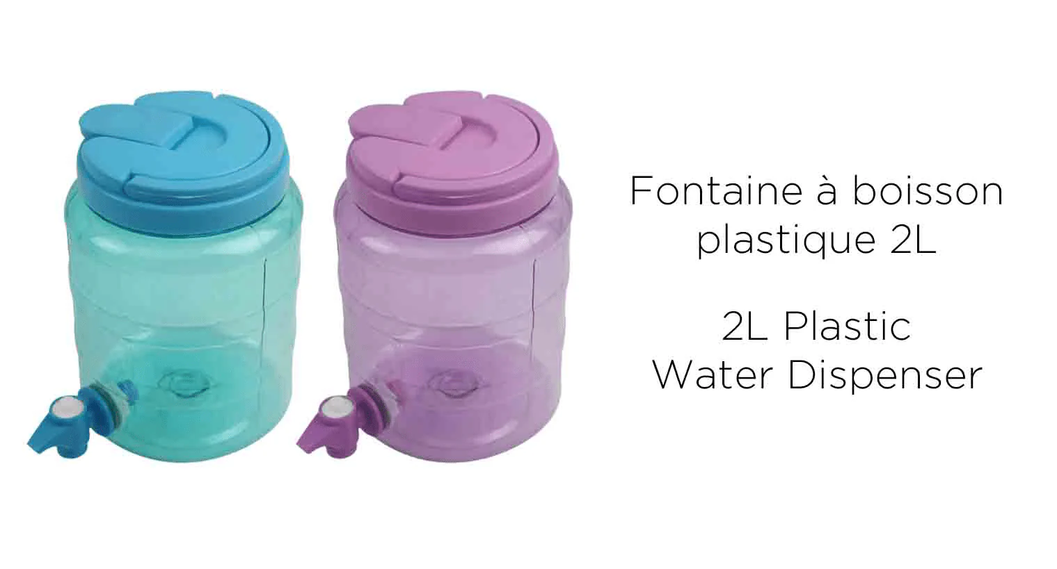 2L Plastic Water Dispenser - Image 4