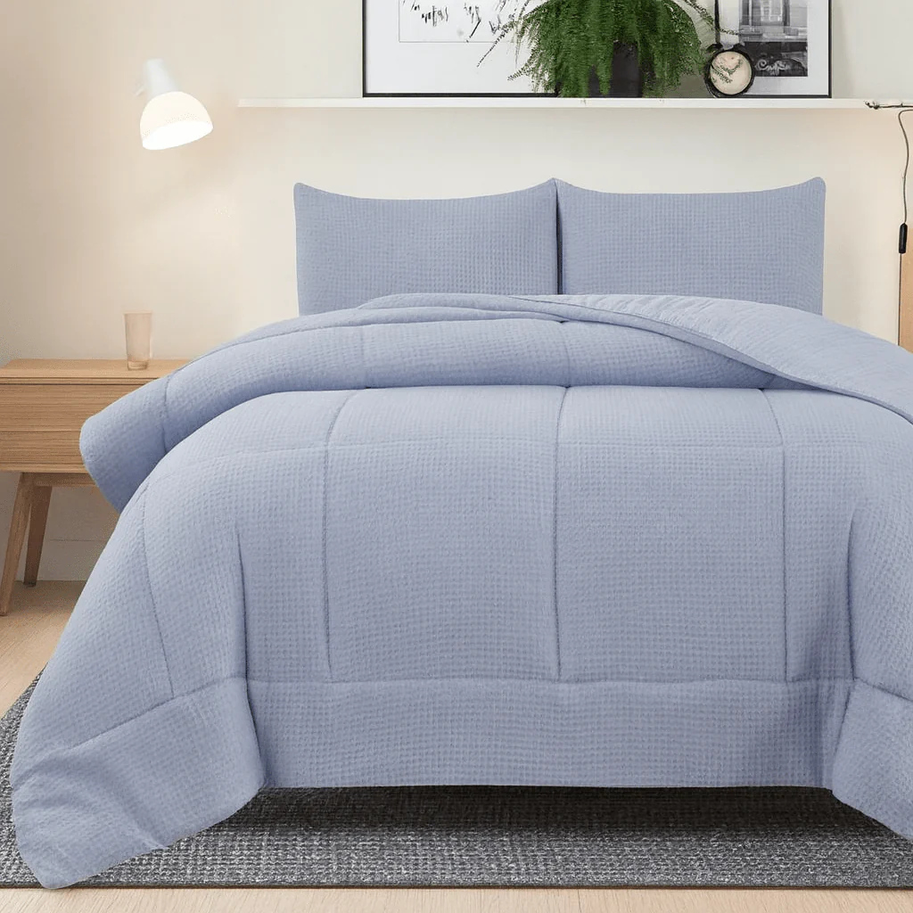 3 Pcs Waffle Comforter WILLIAM