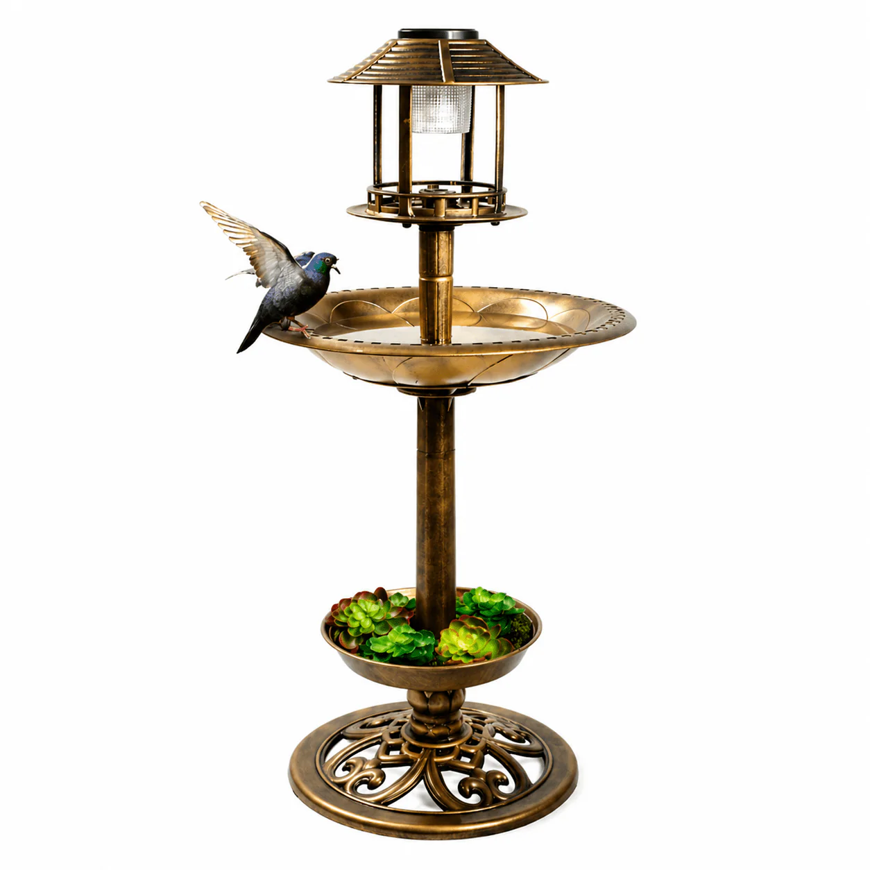 3-Tier Bird Bath Fountain – 35.5 x 85.5 cm - Image 2