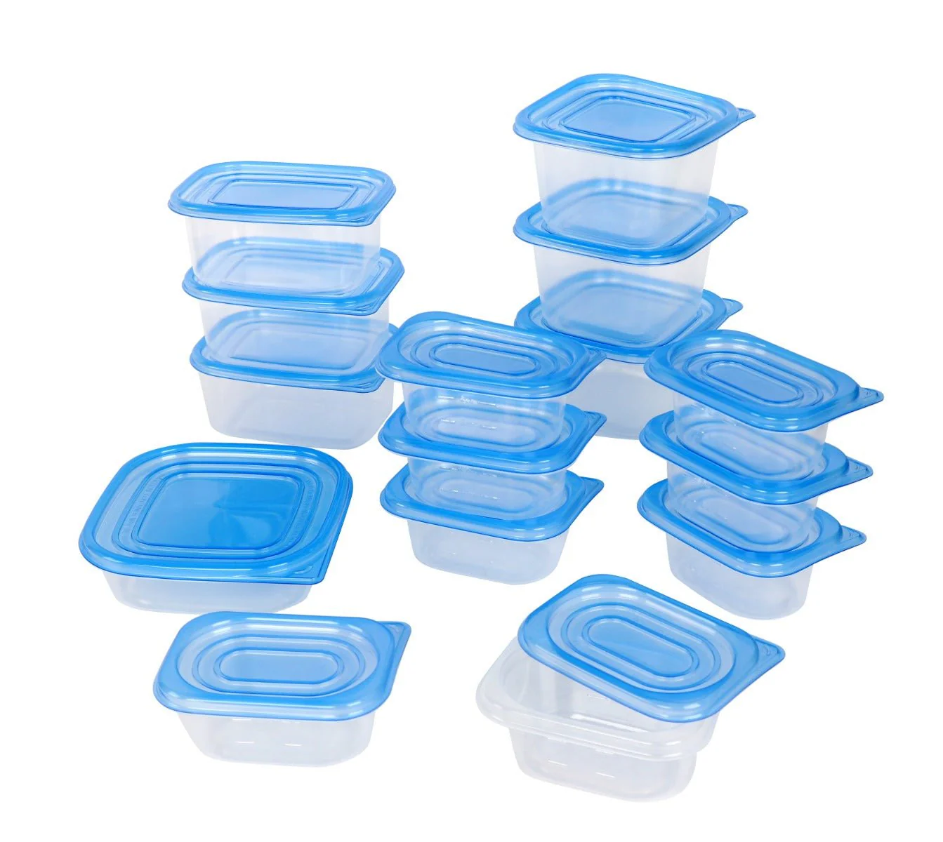 30pcs Food Container Set Blue - Image 2