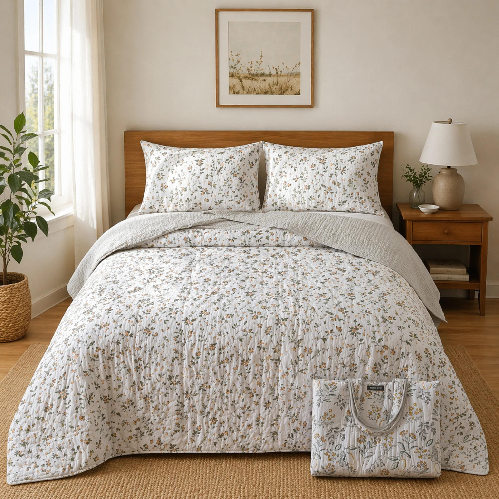 Elena 4-Piece Quilt Set