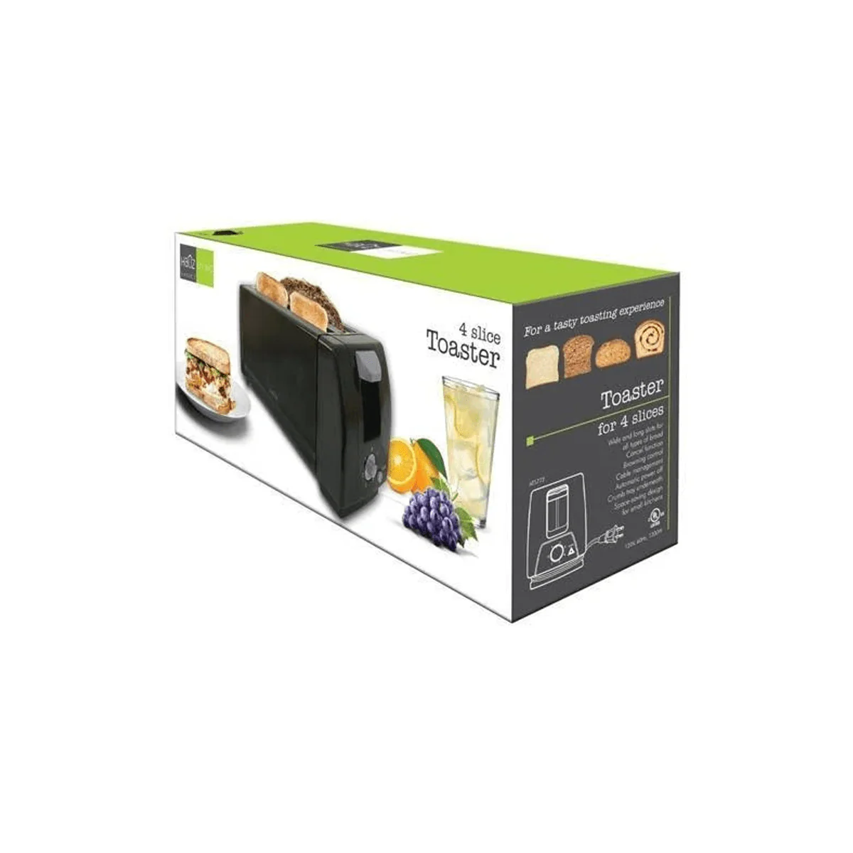 4 Slice Toaster - Image 2