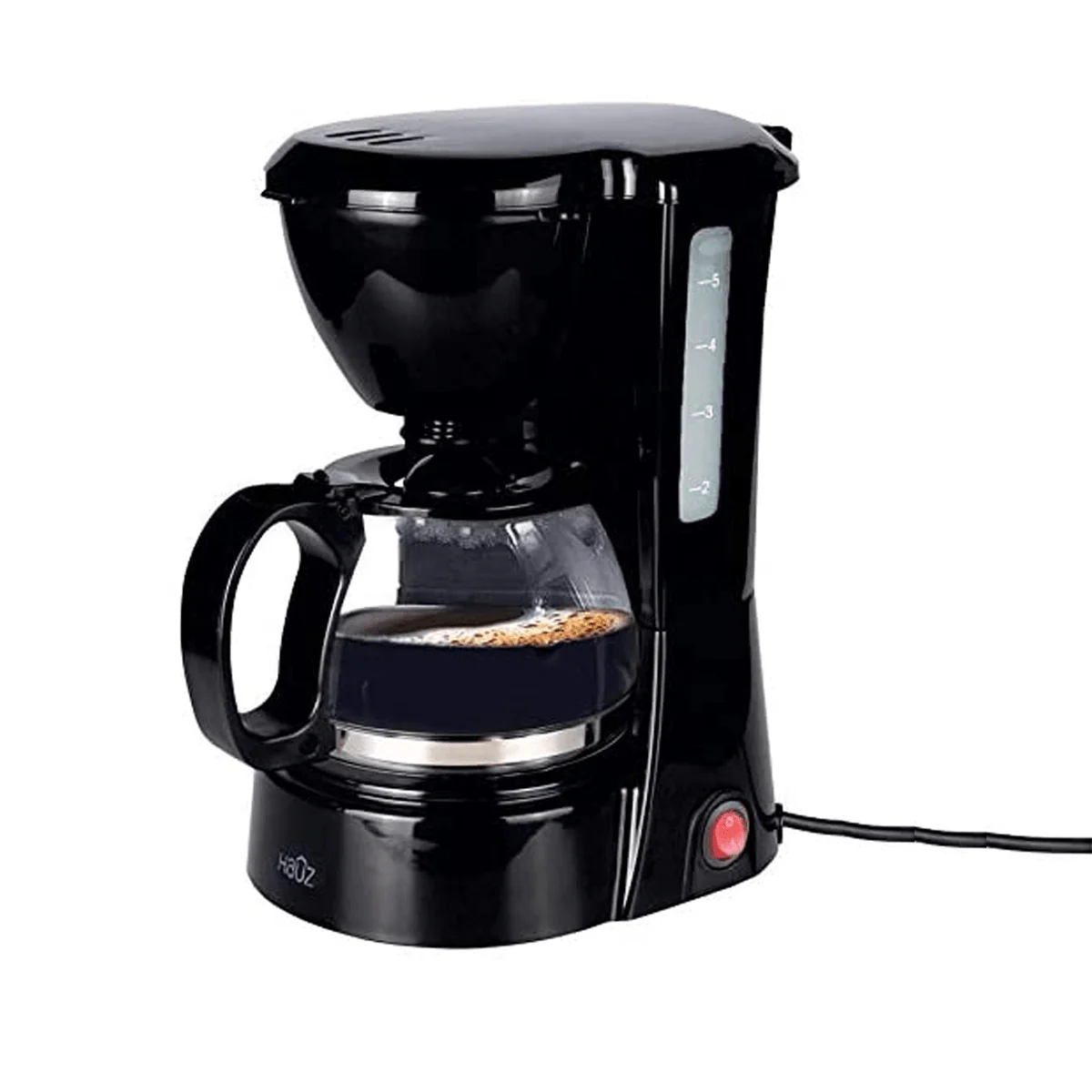 5 Cup(750ml) Coffee Maker Black