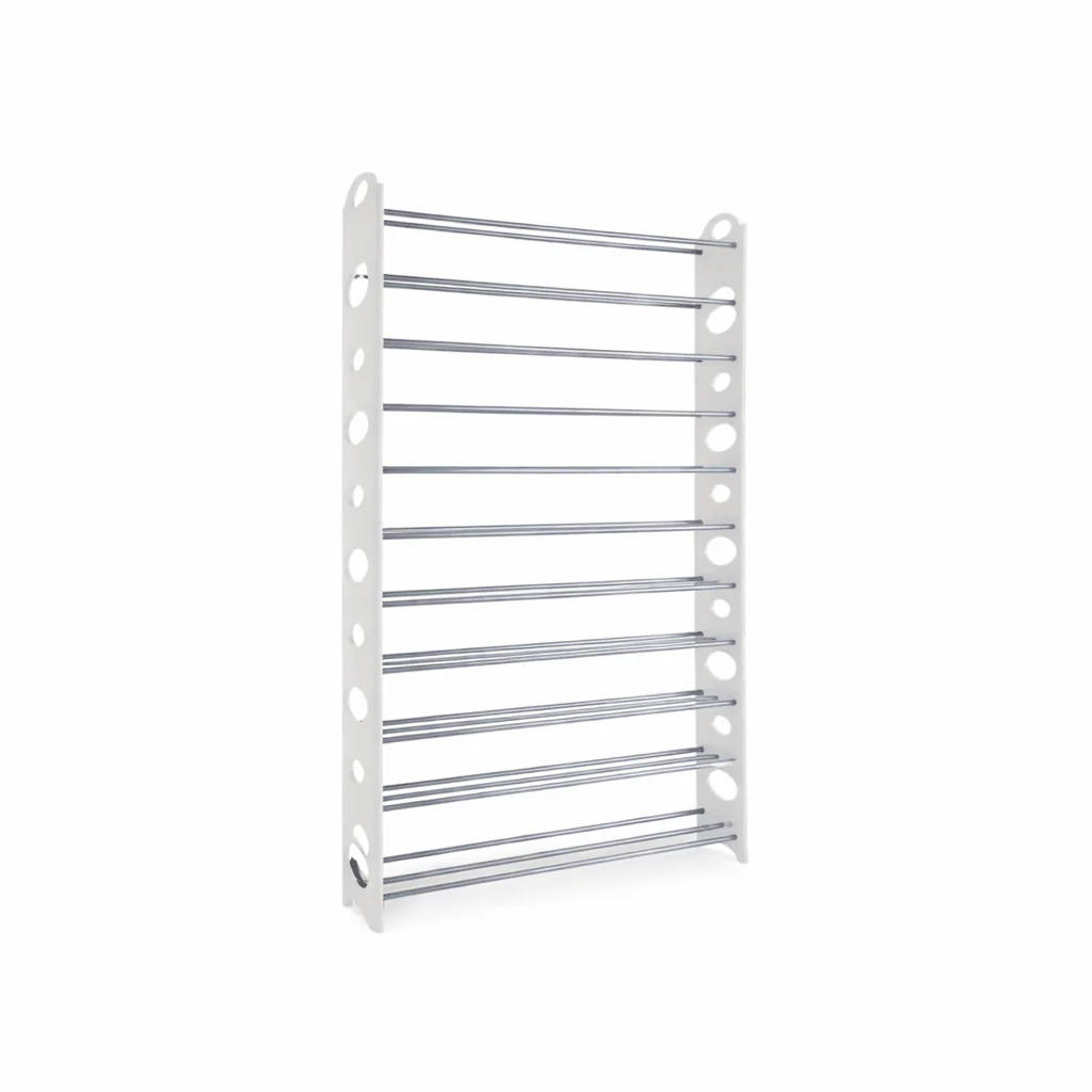 50 Pair Shoe Rack – Space-Saving Multi-Tier Storage Organizer