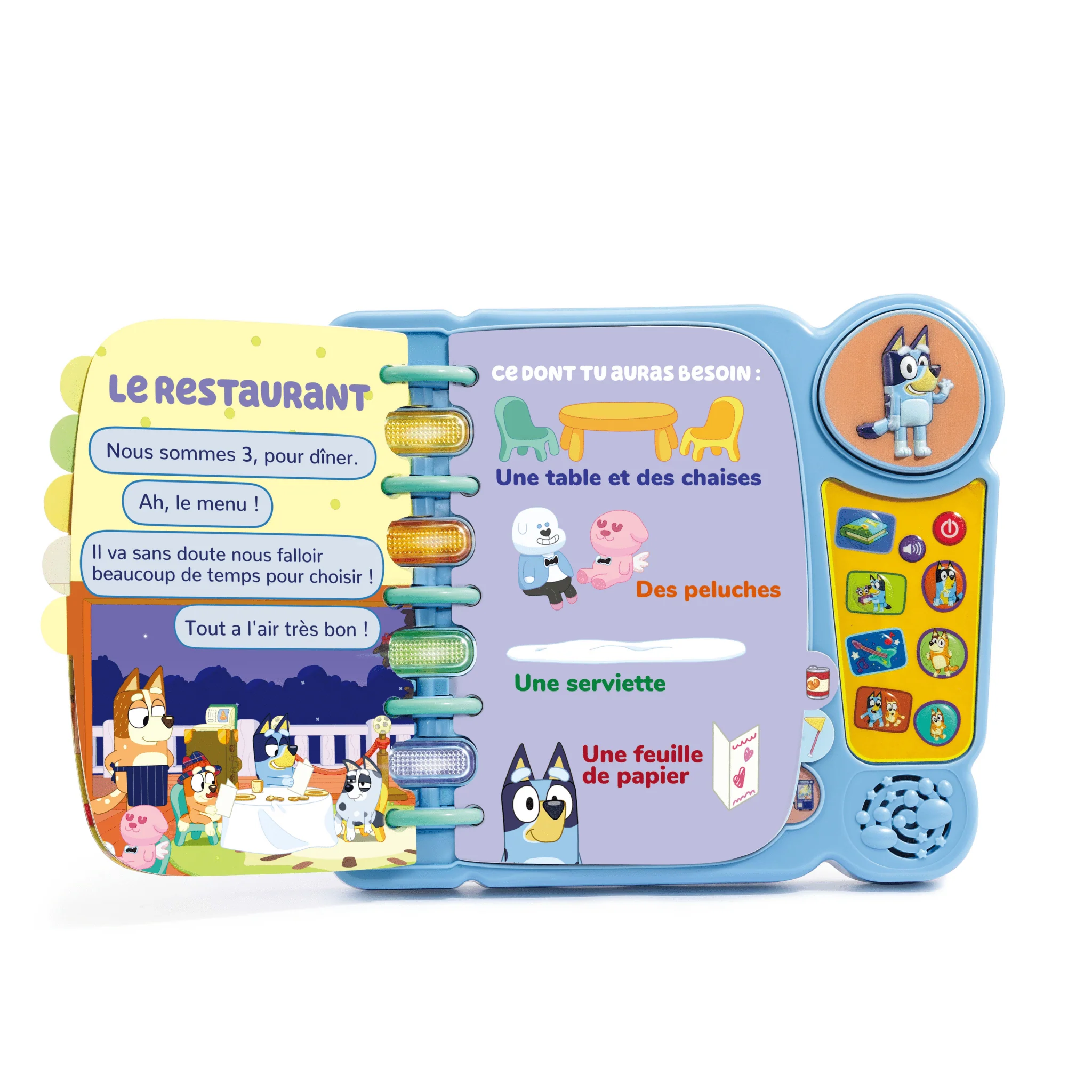 VTech® Bluey™ Bluey's Book of Games FRENCH - Image 2