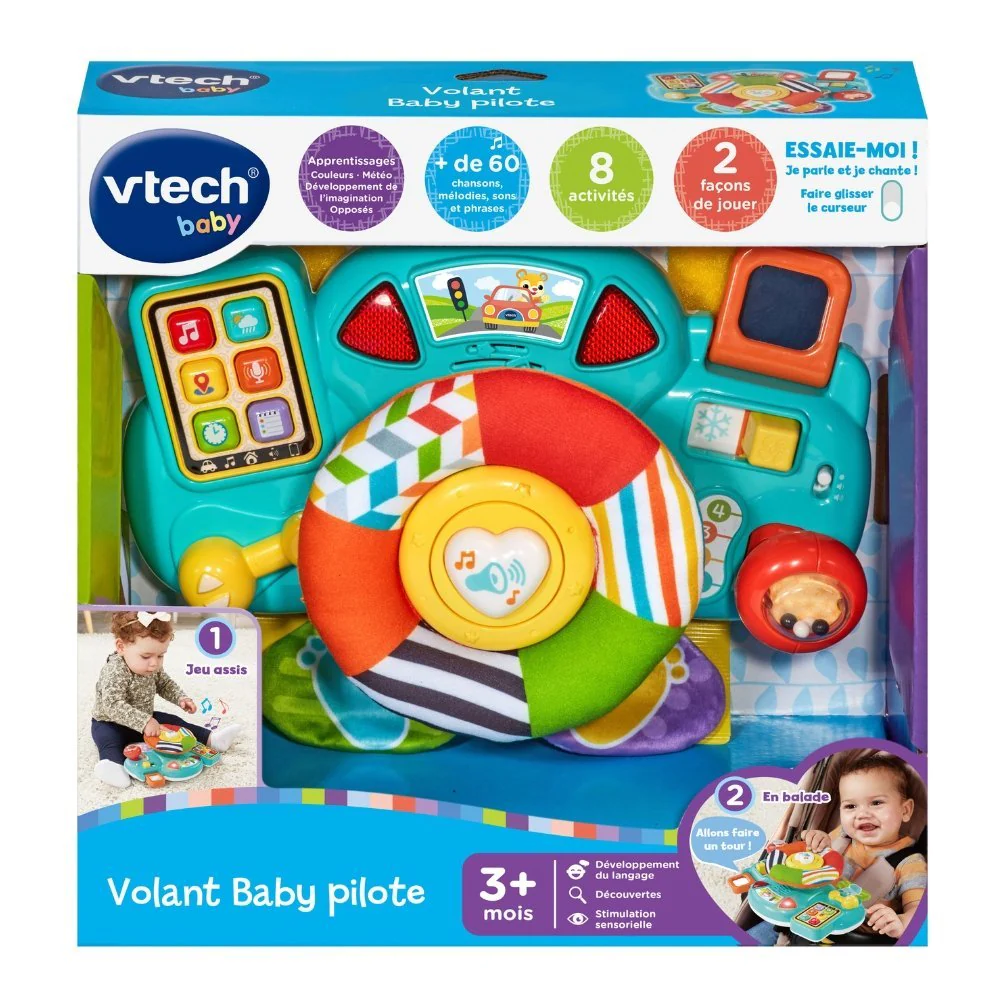 VTech Baby Bopping & Cruising Baby Driver FRENCH