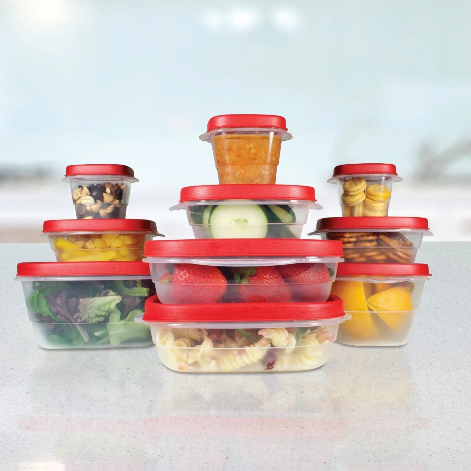 À la Cuisine - 20 Piece Plastic Food Containers