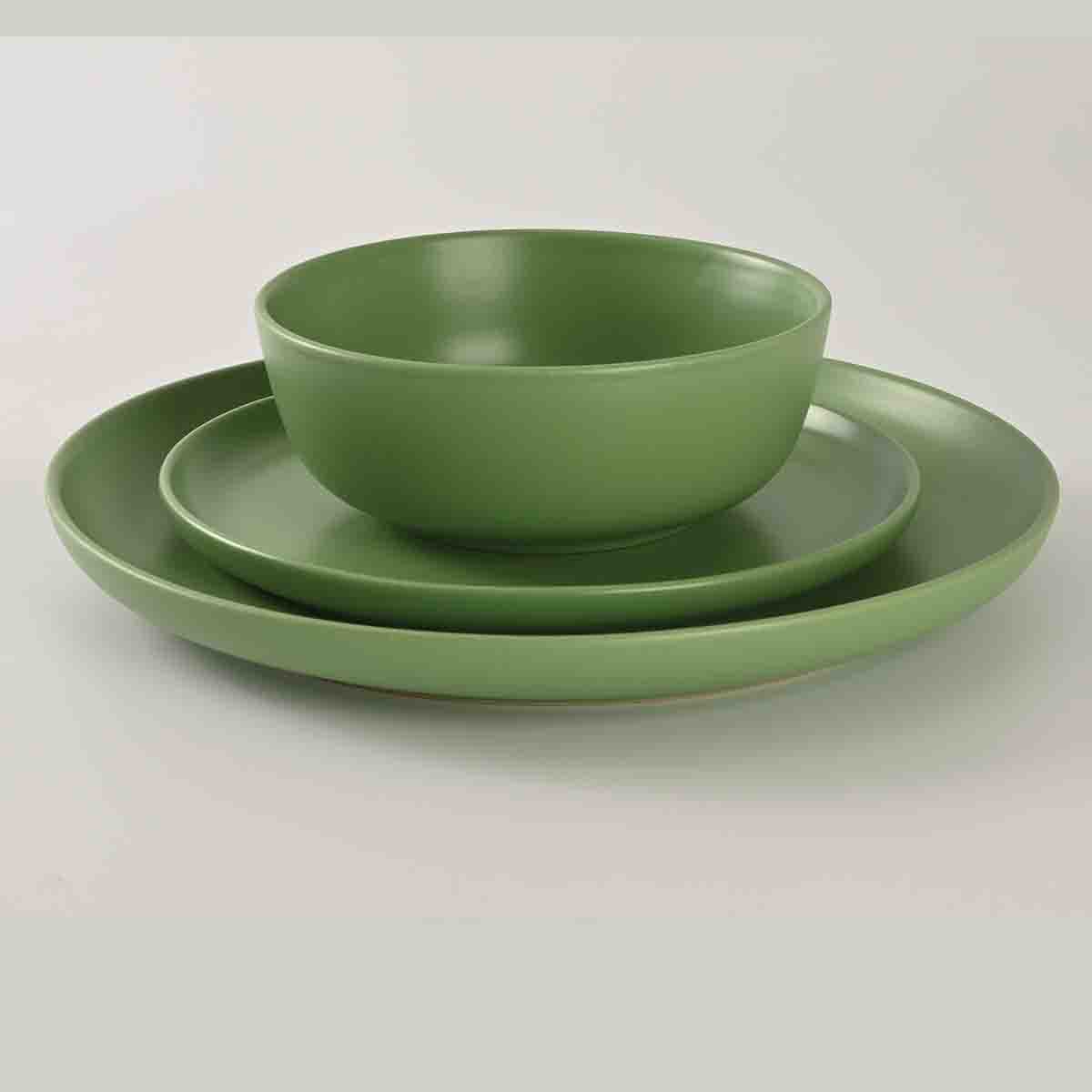 A La Cuisine - Dinnerware Set-Green