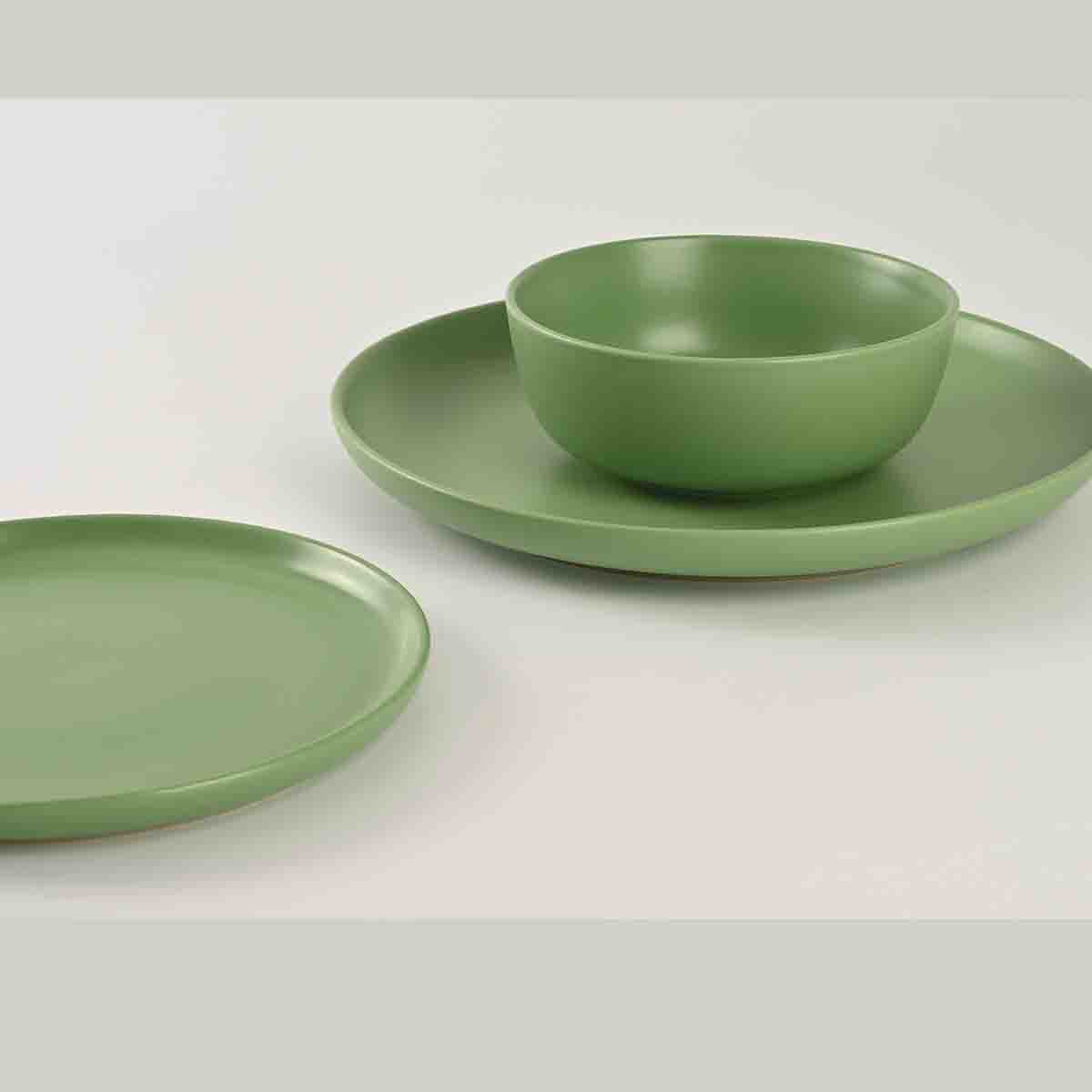 A La Cuisine - Dinnerware Set-Green - Image 2