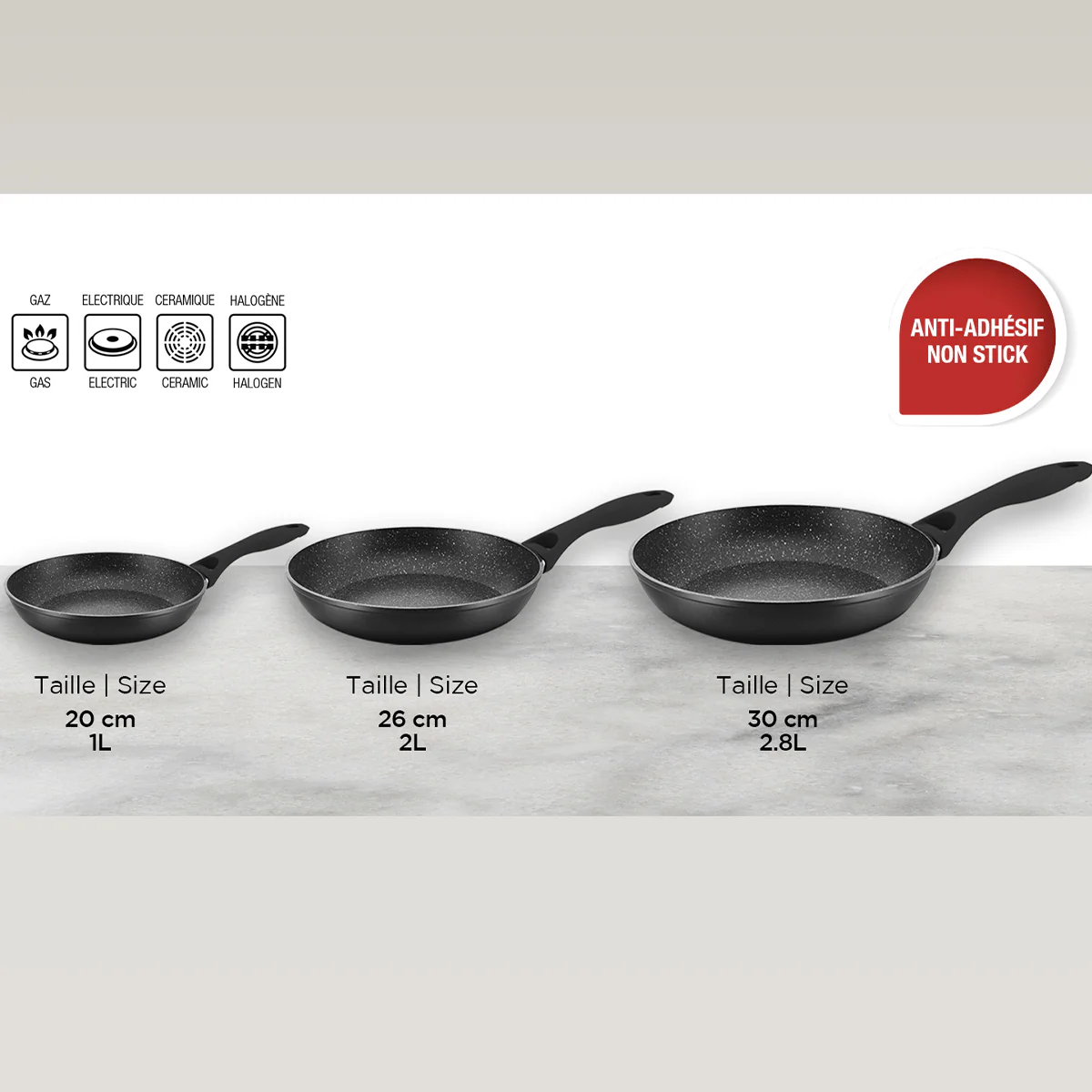 À LA CUISINE - Forged Non-Stick Fry Pan - Image 2