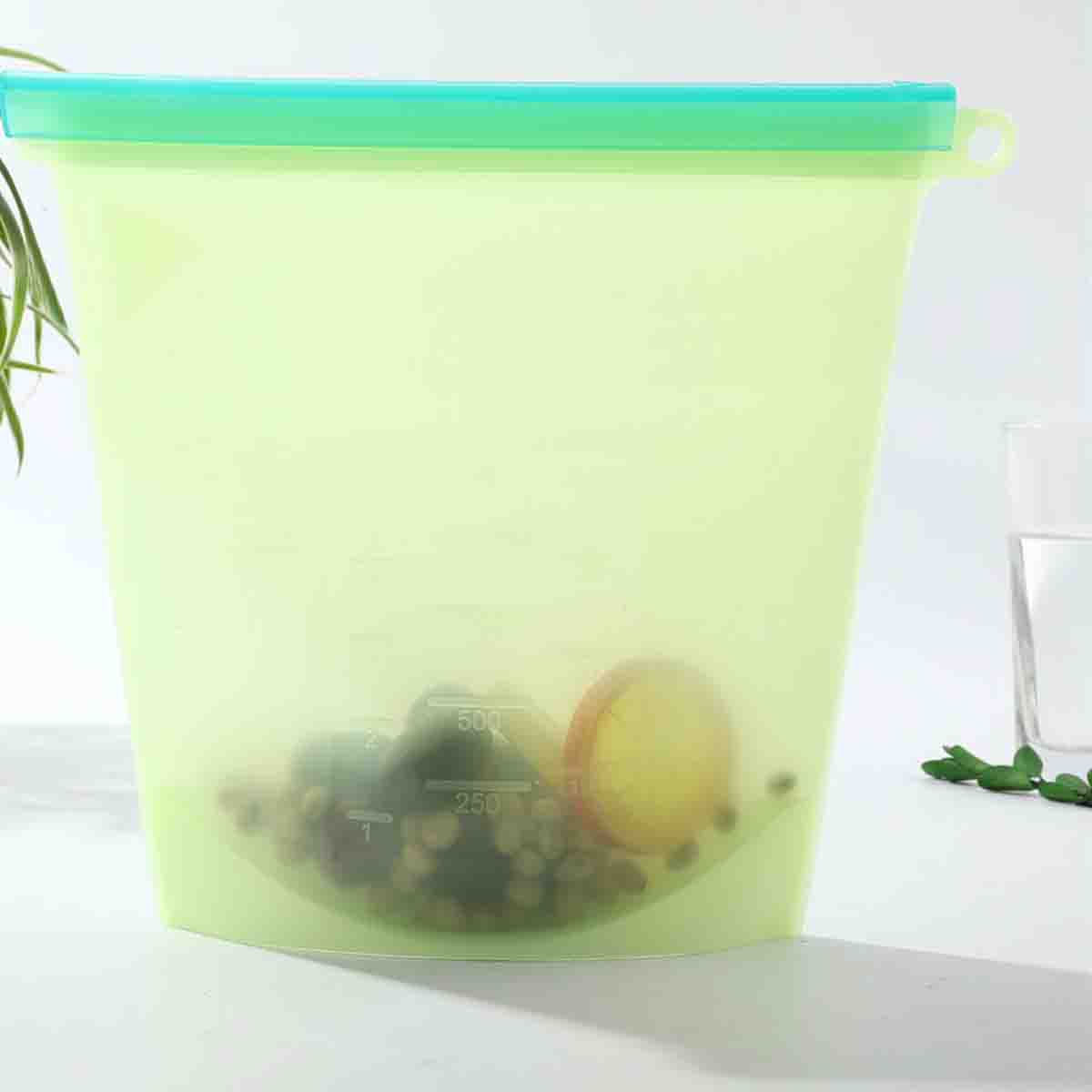 À La Cuisine - Silicone Food Bag Light Green