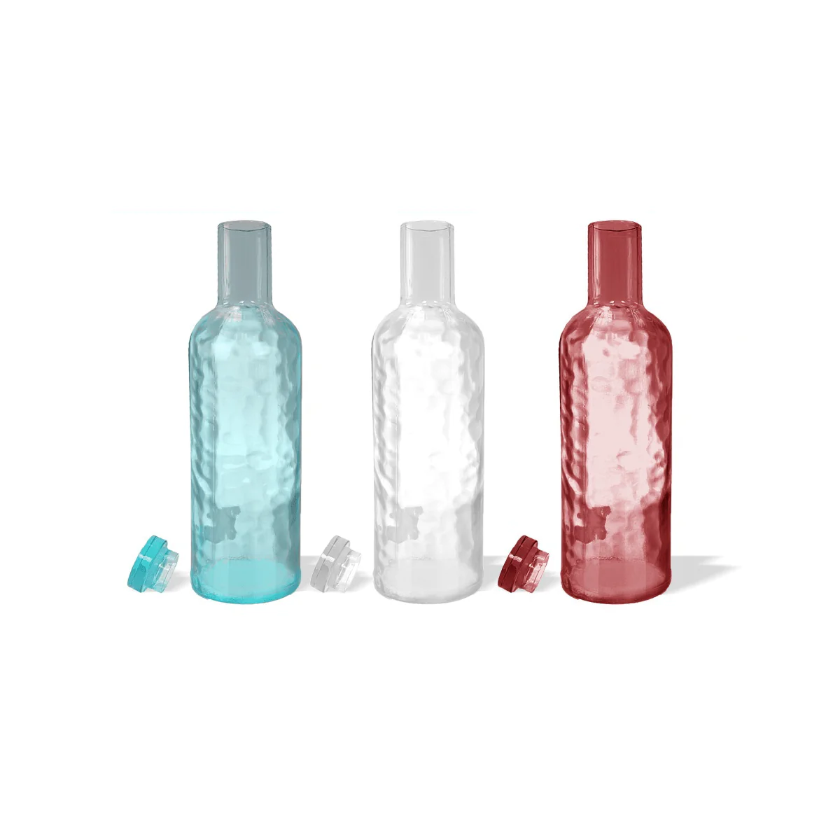 Acrylic bottle jug with stopper - Image 4