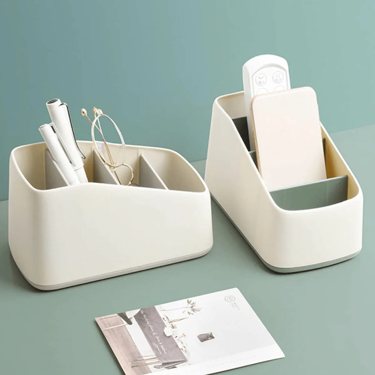 Adrien Lewis - 4 Divider Desktop Storage Box (Small) - Image 3