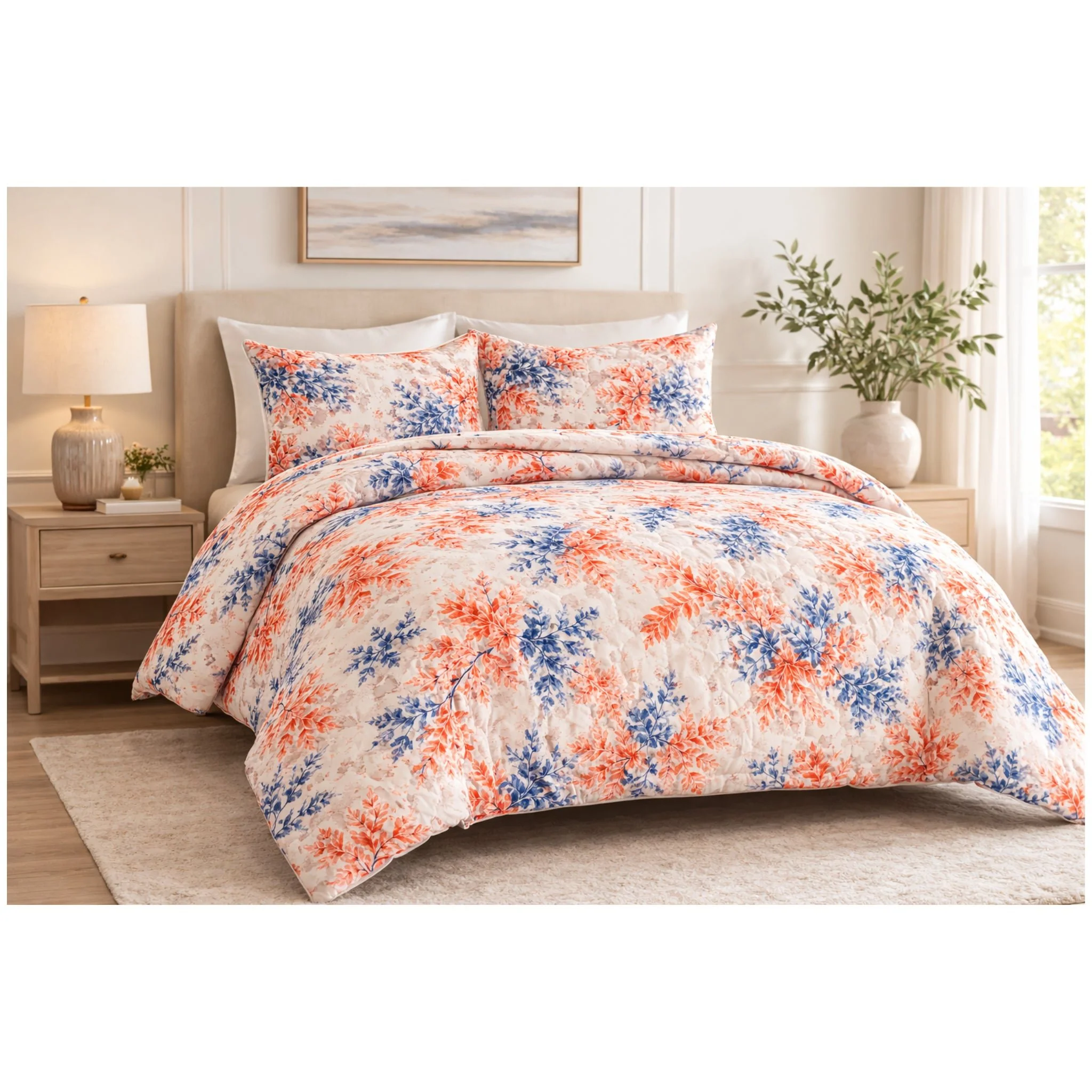 AMARI Printed Comforter Set – 3 Pieces