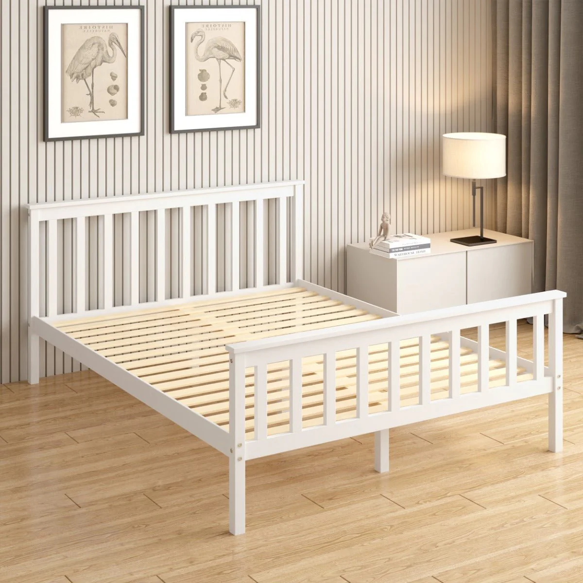 Atelier Du Nord - Hampshire Wood Bed Frame - Image 3