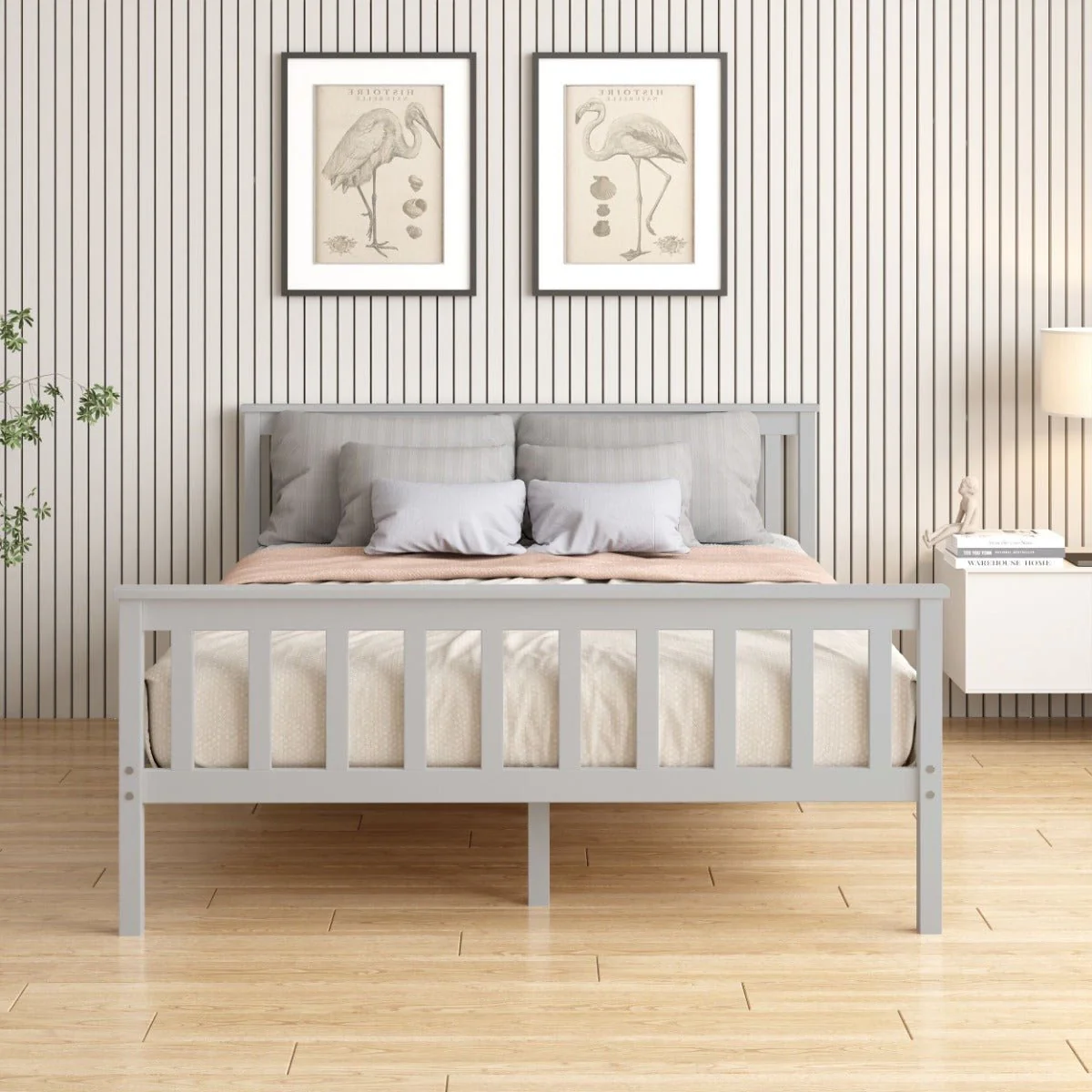 Atelier Du Nord - Hampshire Wood Bed Frame - Image 4
