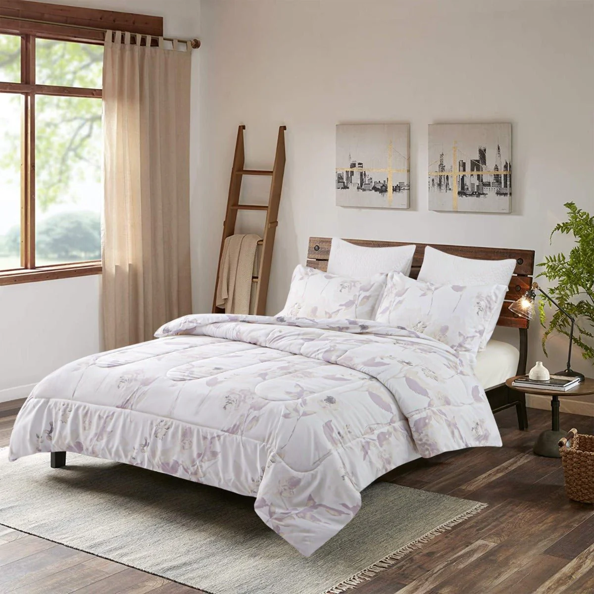 AURELIA comforter set-Rose