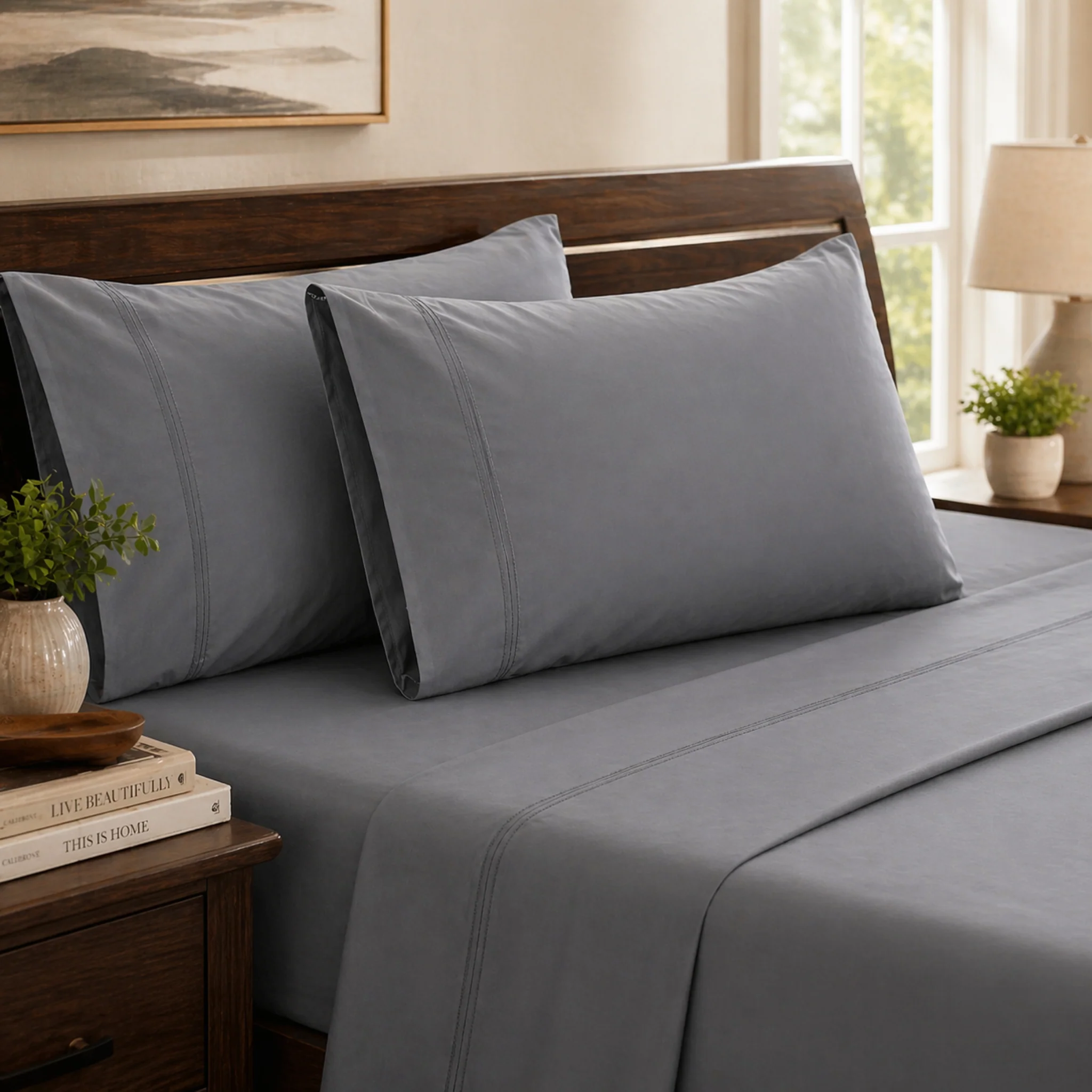 Bamboo Feel Sheet Set