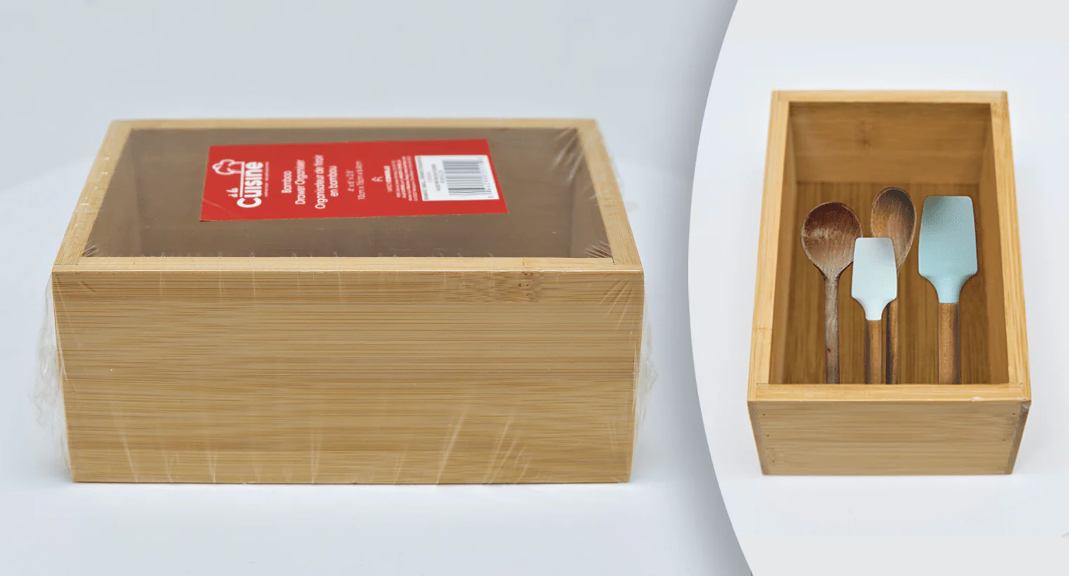 Bamboo Small Drawer Organizer - Image 4