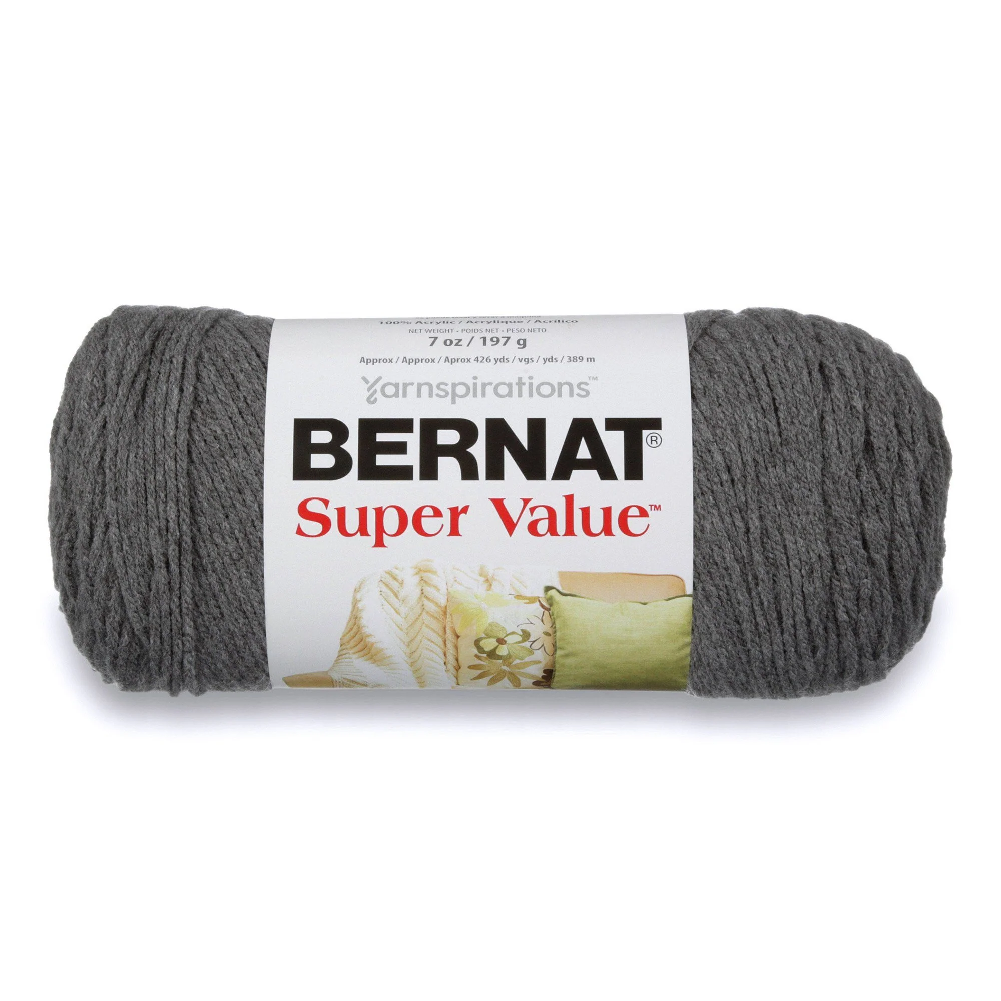 Bernat Super Value 3-197G True Grey