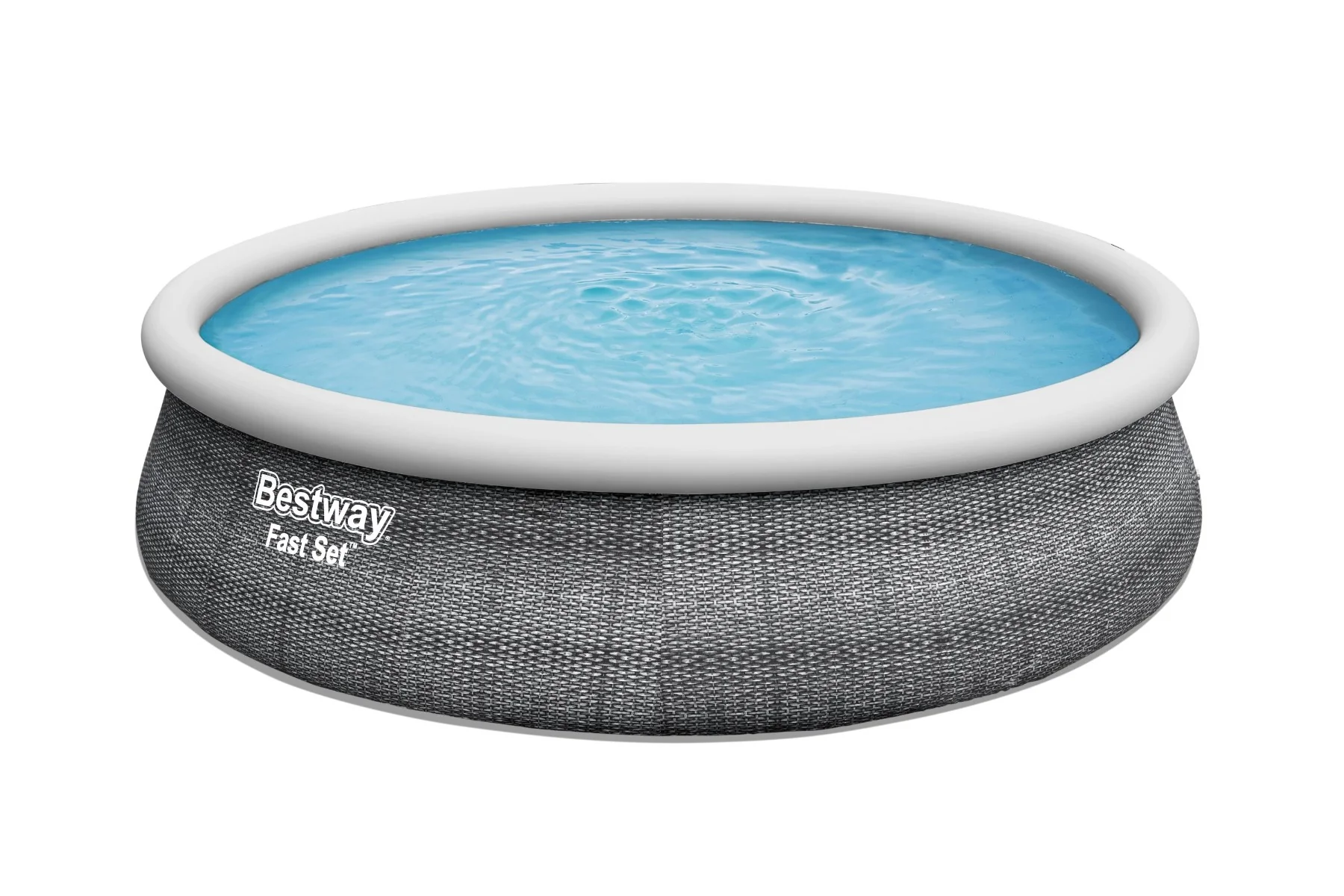 Bestway Fast Set 15’ x 42” Round Inflatable Pool Set - Image 3
