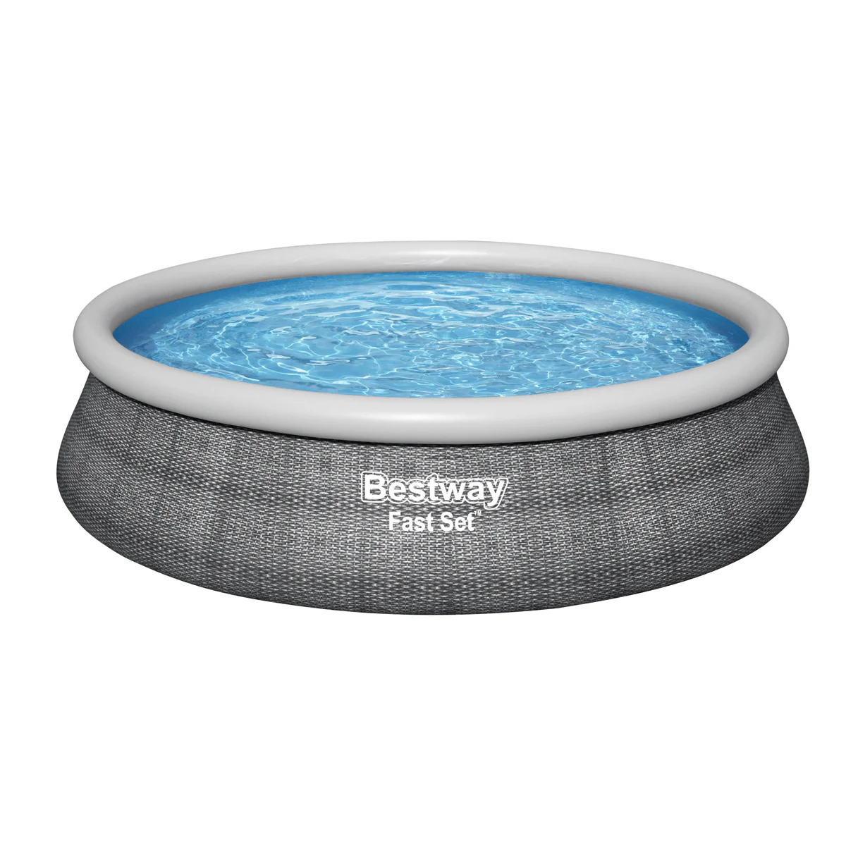 Bestway Fast Set 15’ x 42” Round Inflatable Pool Set - Image 4