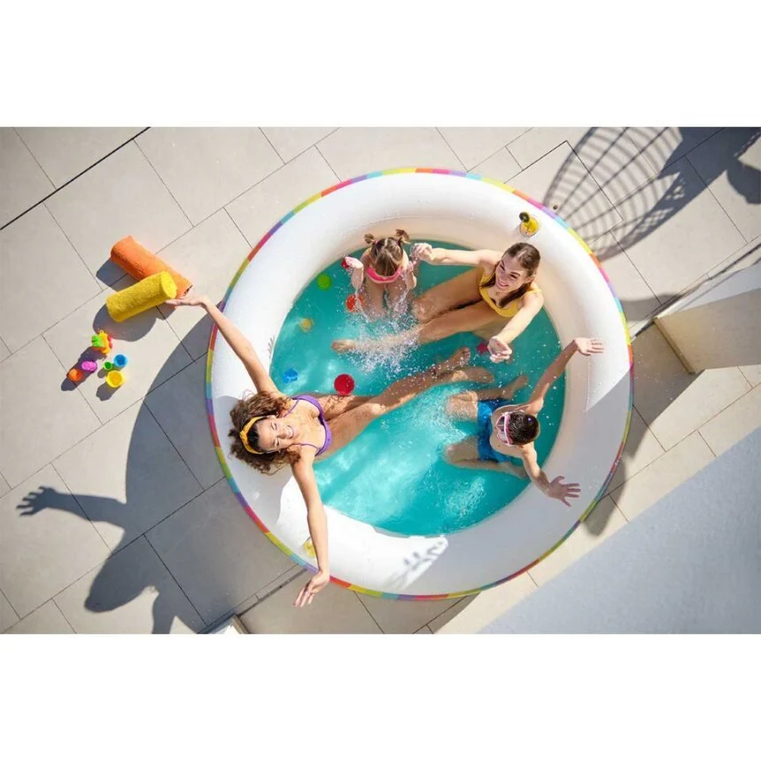 Bestway® Rainbow Dreams™ Round Inflatable Family Pool 2.06 m x 2.06 m x 51 cm - Image 13
