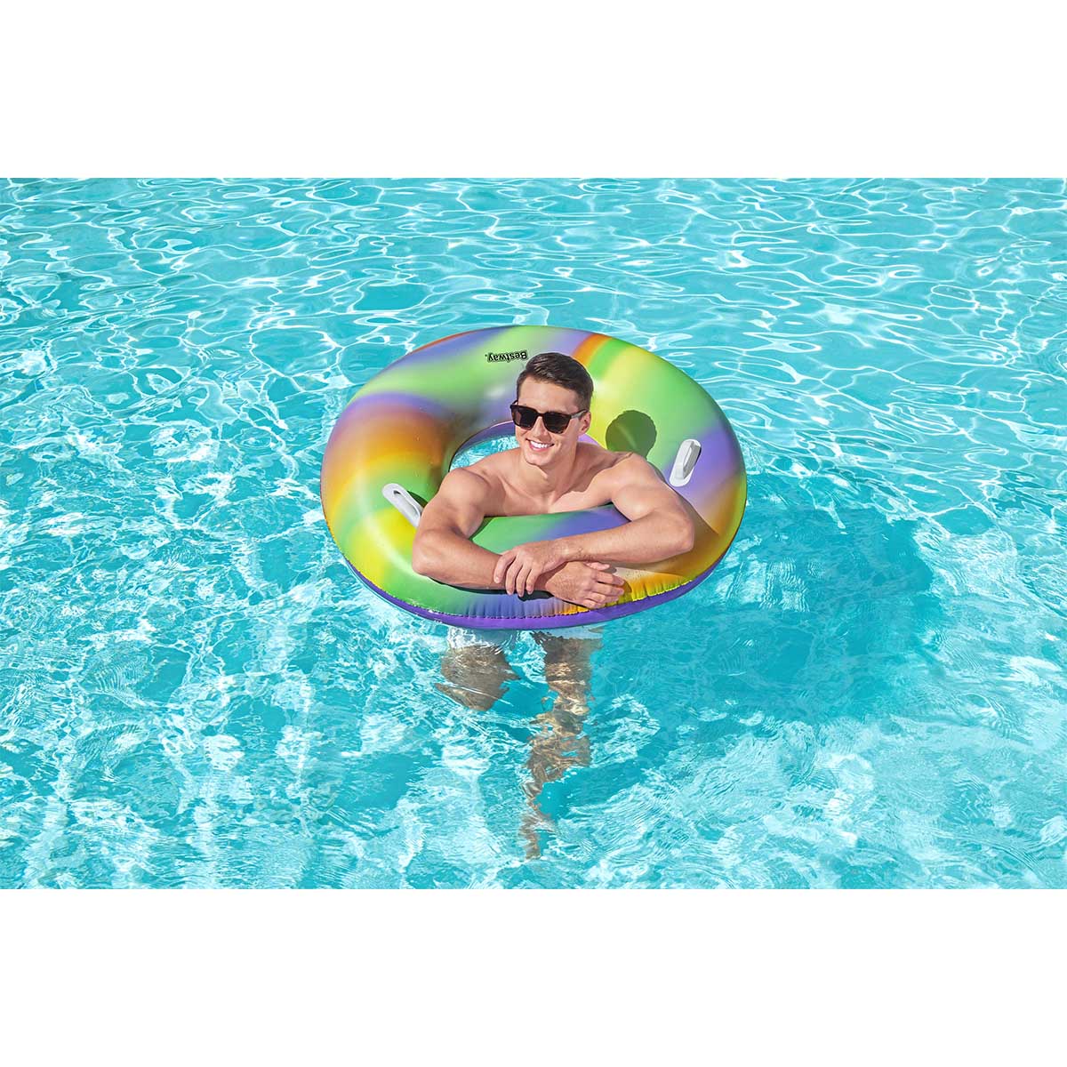 Bestway® Rainbow Swim Tube 1.19 m - Image 8