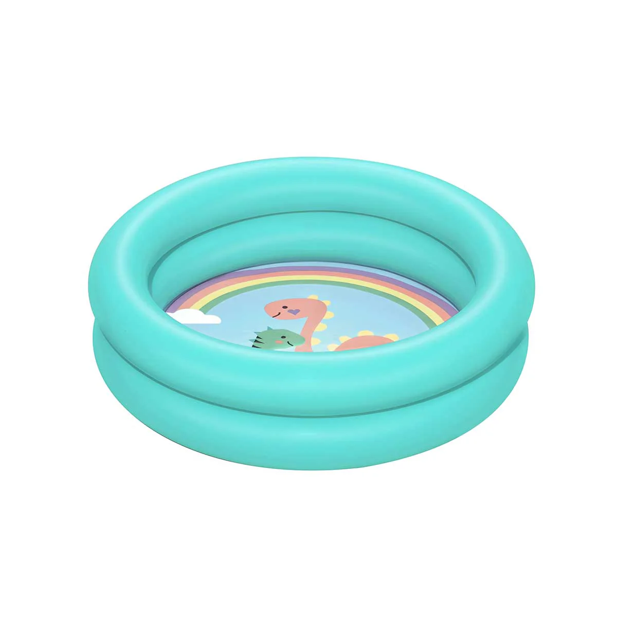 Bestway® Round Double Ring Inflatable Kiddie Pool 61 cm x 15 cm - Image 2
