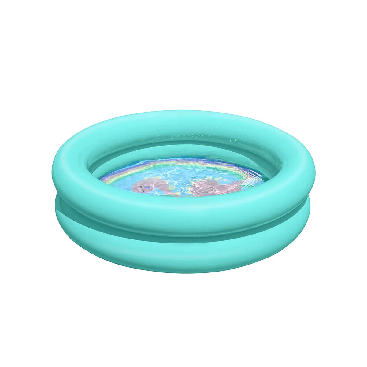 Bestway® Round Double Ring Inflatable Kiddie Pool 61 cm x 15 cm - Image 4