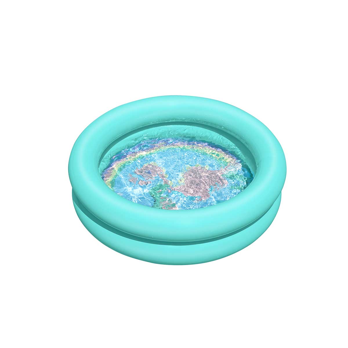 Bestway® Round Double Ring Inflatable Kiddie Pool 61 cm x 15 cm - Image 5