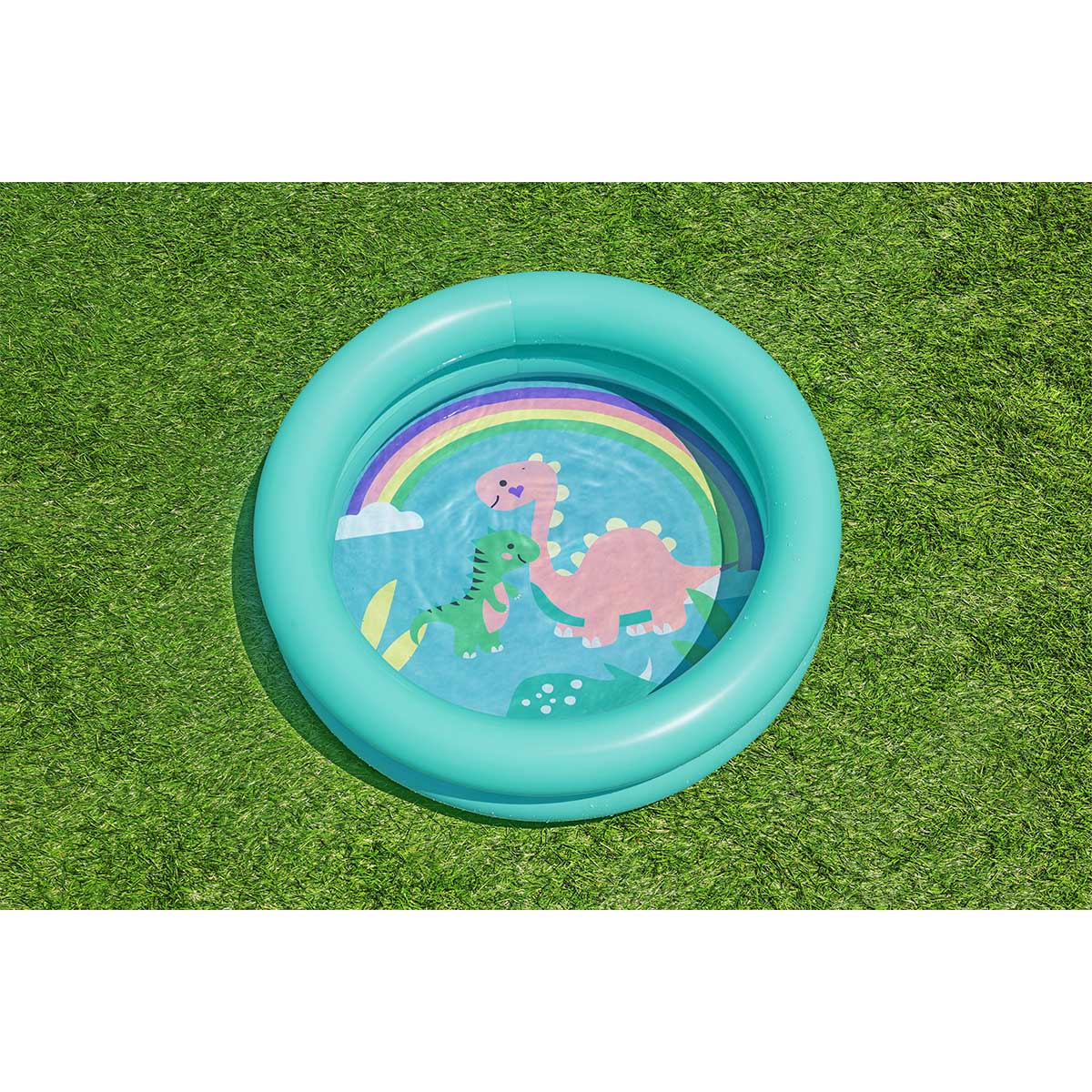 Bestway® Round Double Ring Inflatable Kiddie Pool 61 cm x 15 cm - Image 8