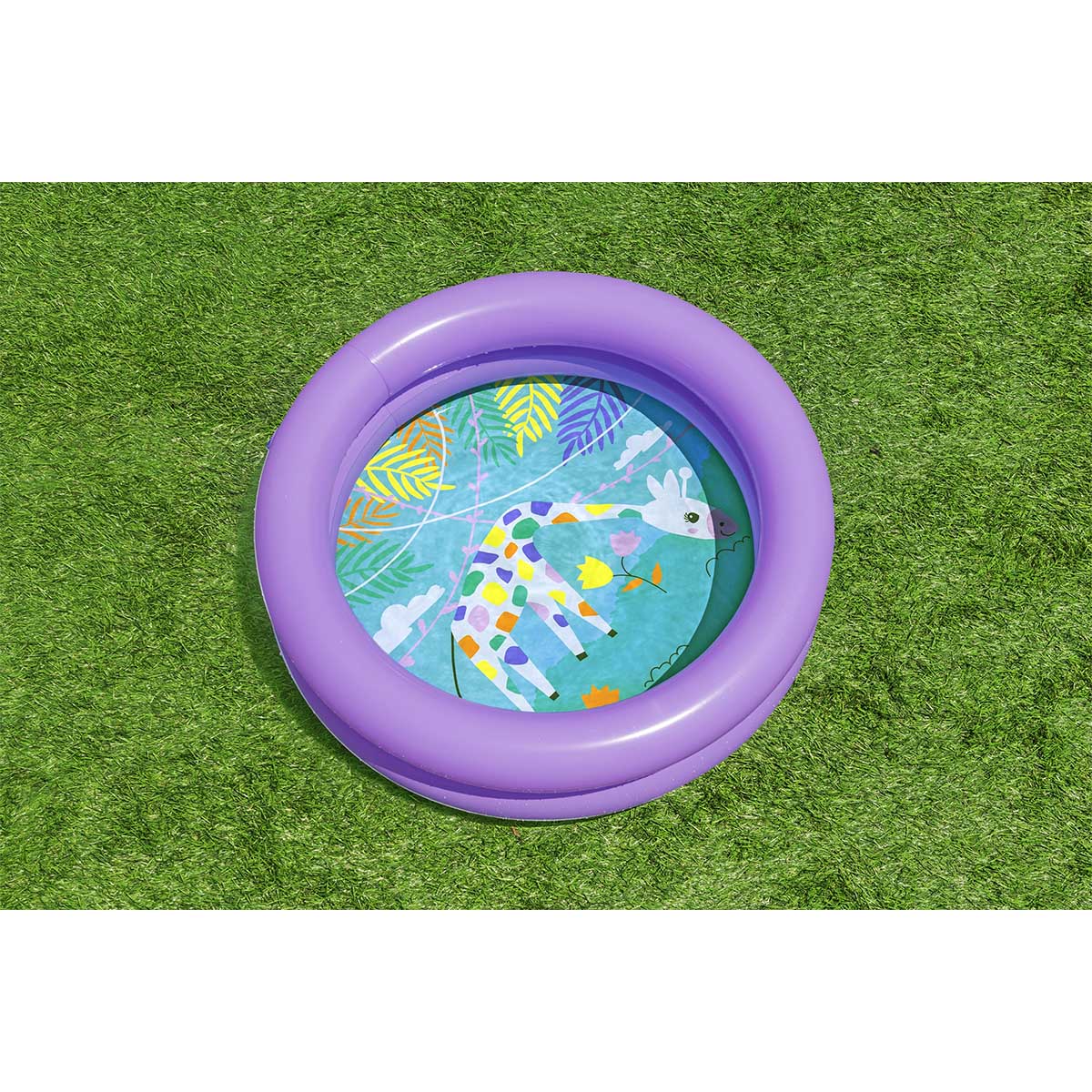 Bestway® Round Double Ring Inflatable Kiddie Pool 61 cm x 15 cm - Image 9