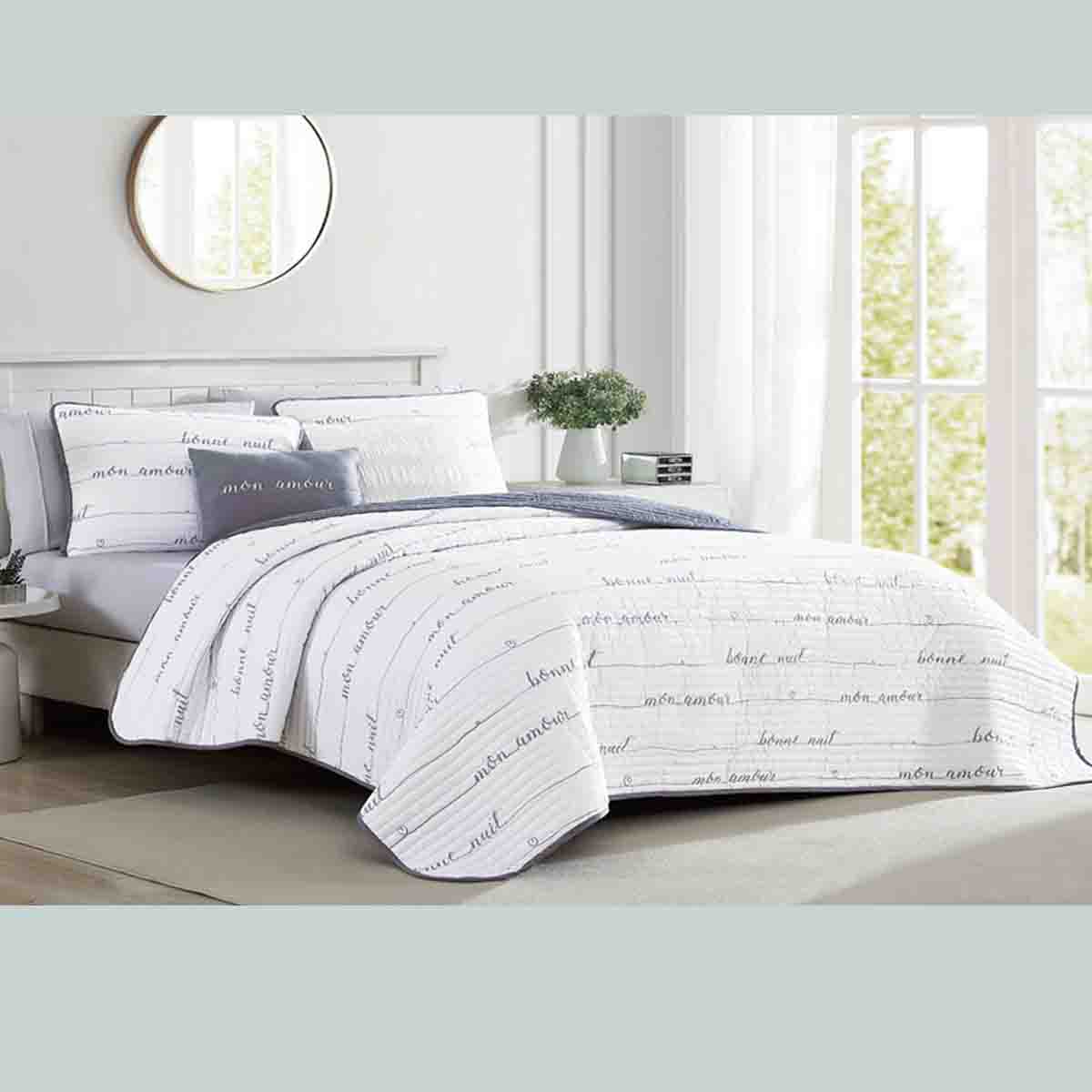 Bonne Nuit 5 PCS Quilt Set - Image 3
