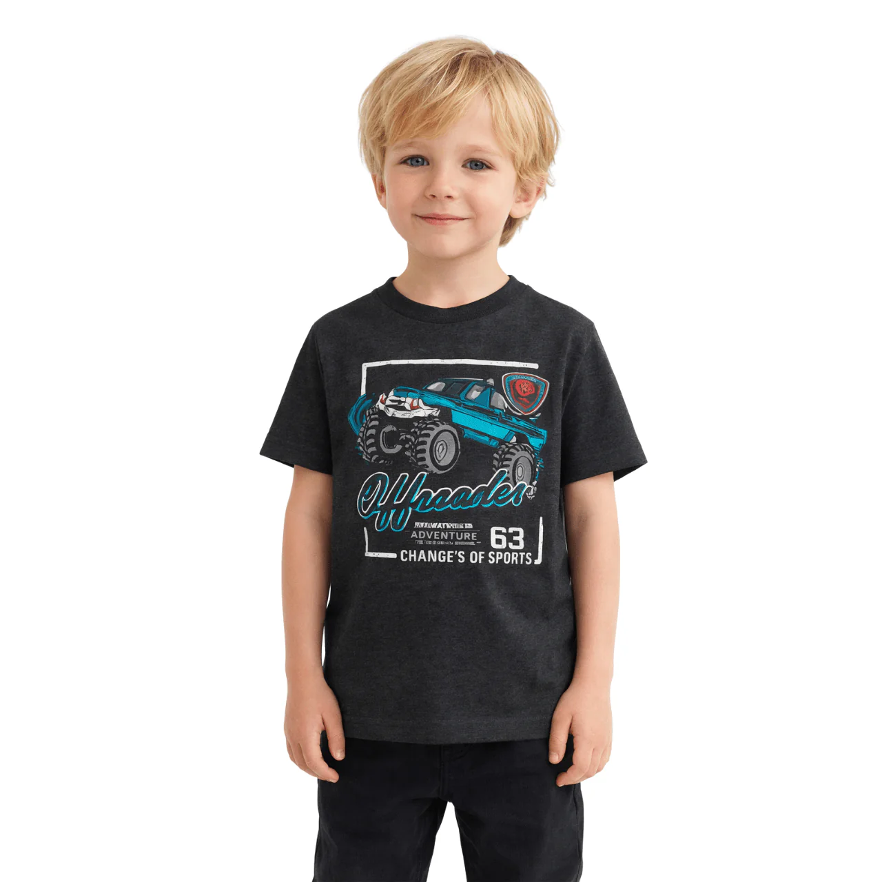 Boys’ Graphic & Essential Cotton T-Shirt - Image 3