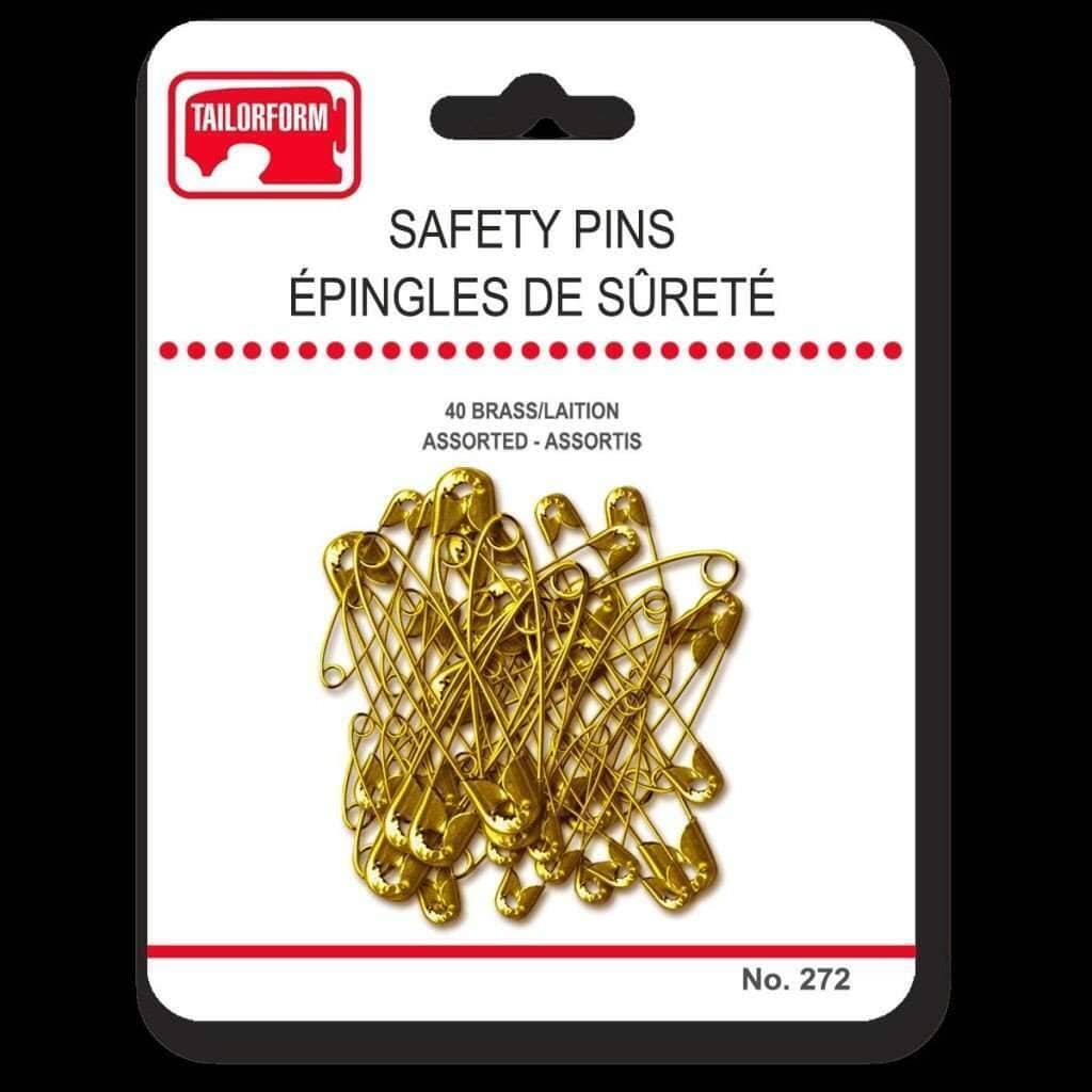 Brass Safety Pins