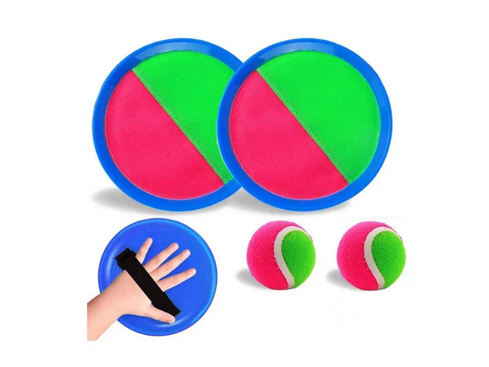 Catch The Ball Set Of 2 & 2 Balls - Image 2
