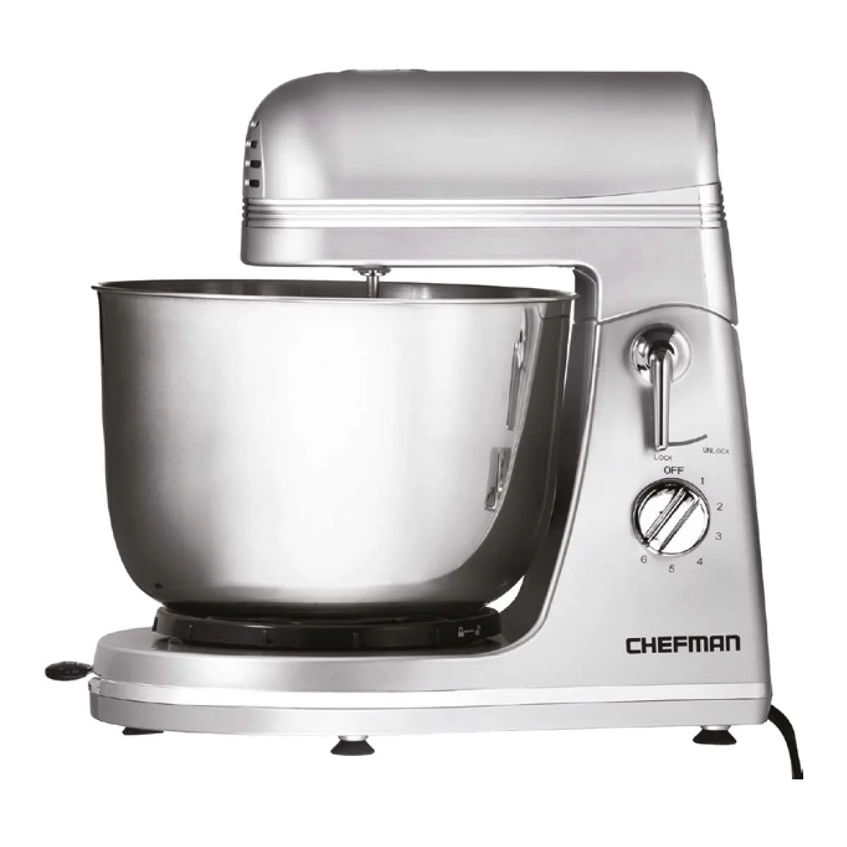 Chefman 4 Qt. Stand Mixer Stainless - Image 2