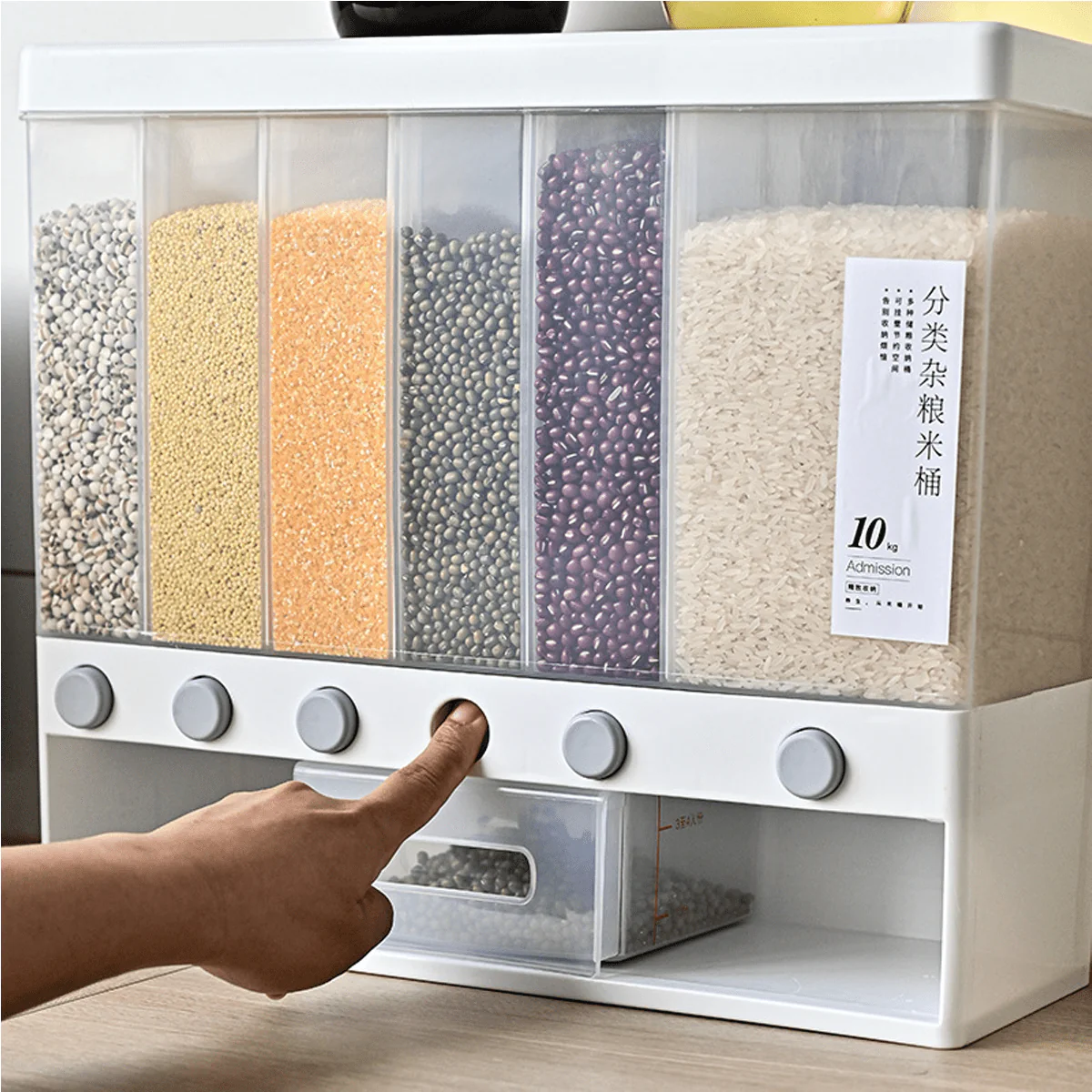 Coarse Grain Rice Barrel Organizer - Image 2