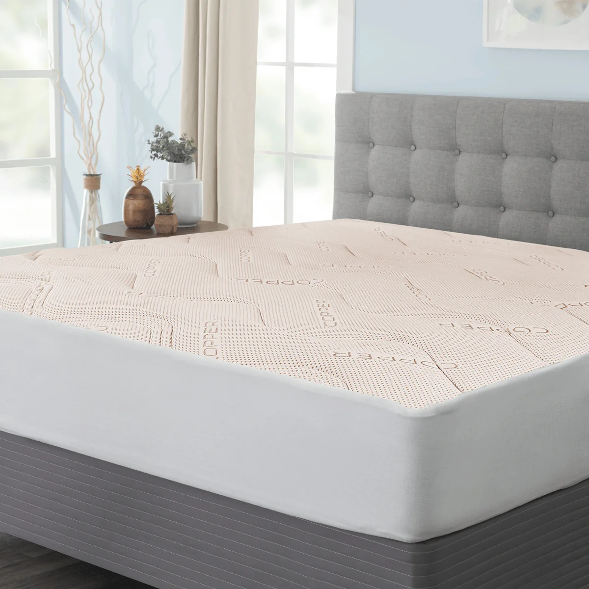 Cooper- Mattress Pad Quilted Knit - Image 5