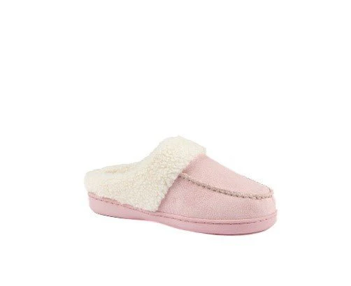 Cozy Faux Shearling Slip-On Slippers