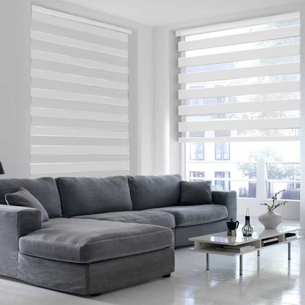 Day & Night - Cordless Blackout Roller Blinds | White - Image 12