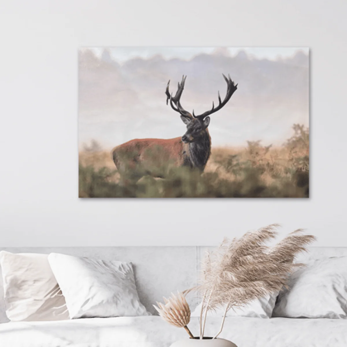Deer Printed Canvas